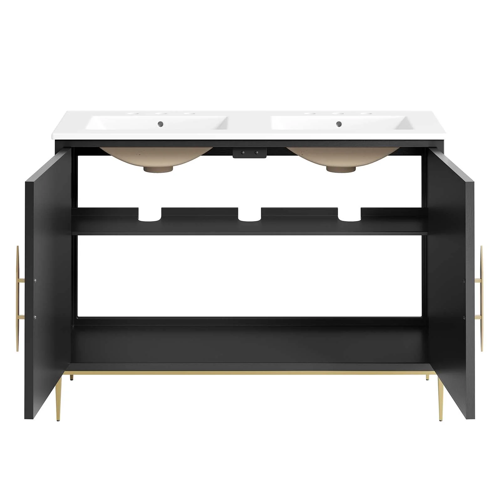 Awaken 48" Double Sink Bathroom Vanity By Modway - EEI-6305 - Image 7
