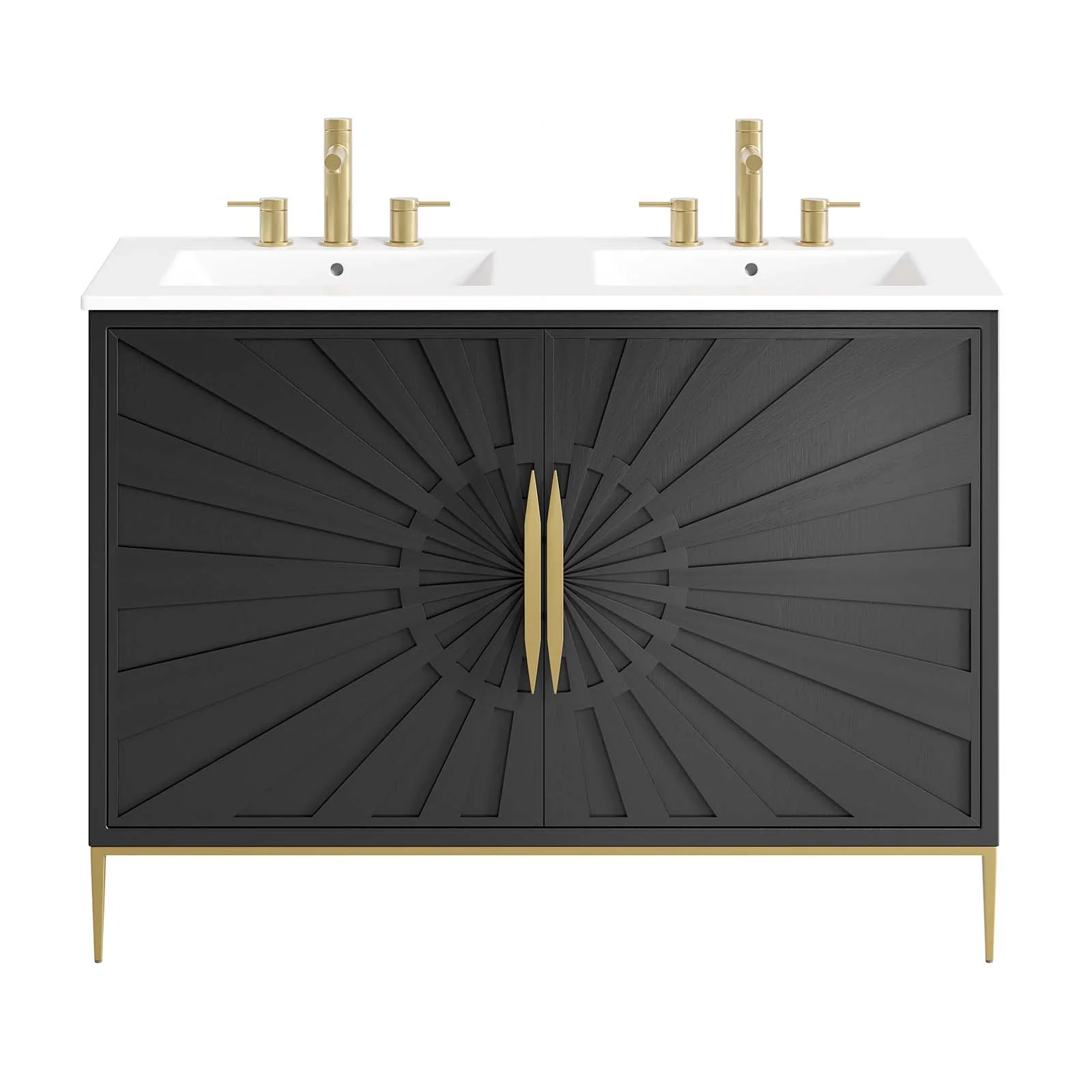 Awaken 48" Double Sink Bathroom Vanity By Modway - EEI-6305 - Image 8