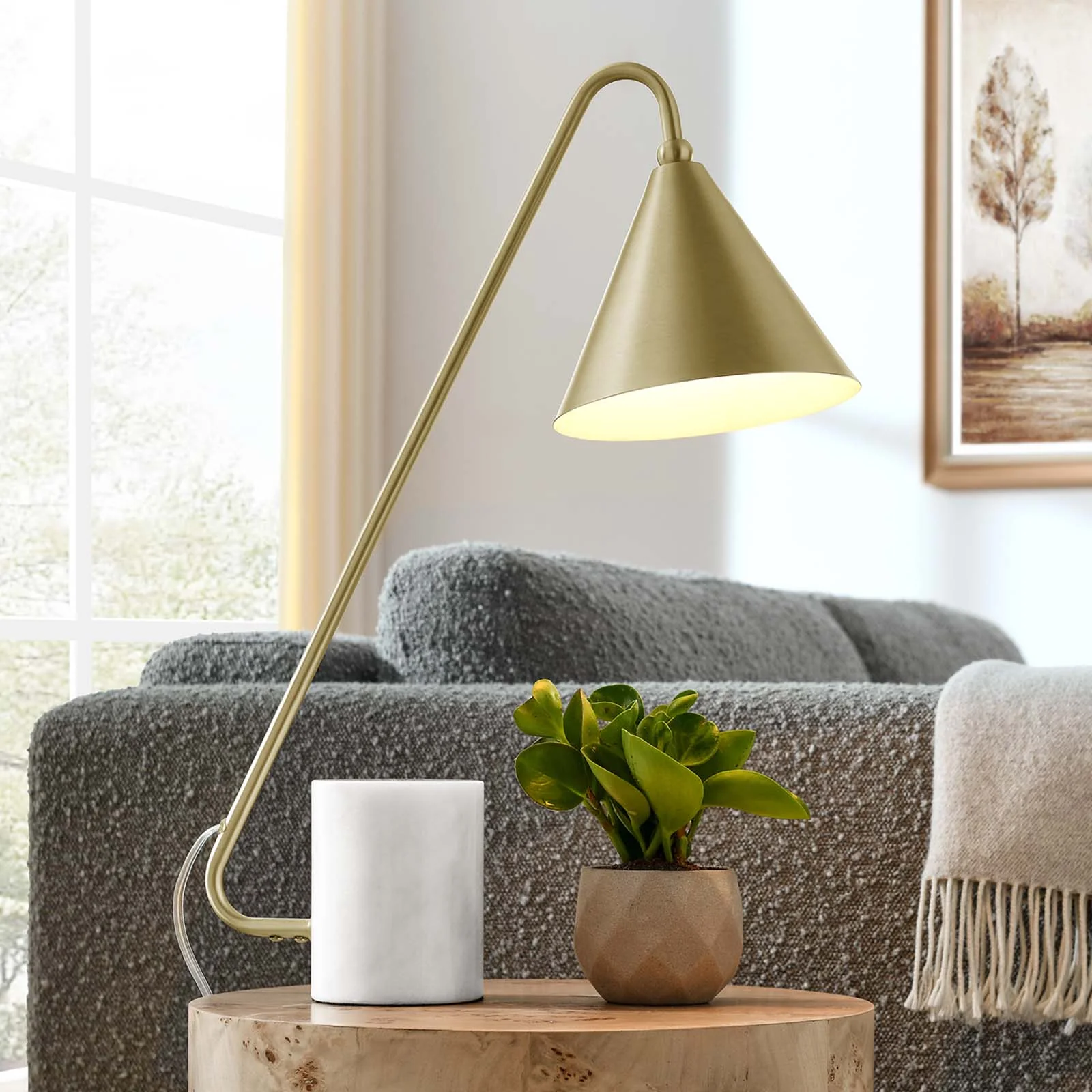Ayla Marble Base Table Lamp By Modway - EEI-6530 - Image 18