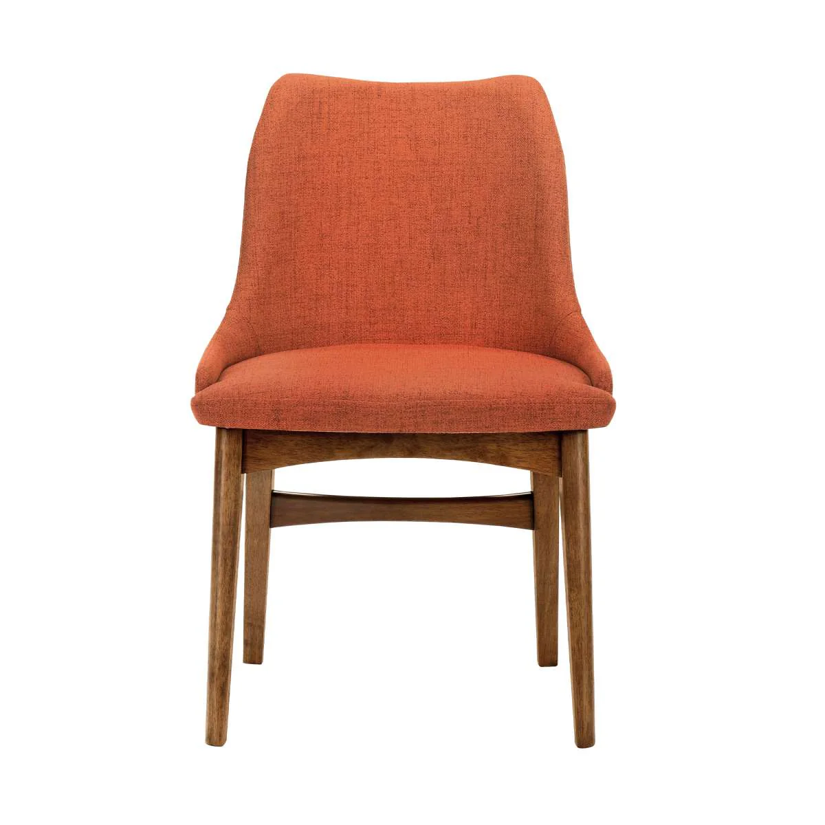 Azalea Blue Fabric and Walnut Wood Dining Side Chairs - Set of 2 By Armen Living - Image 20