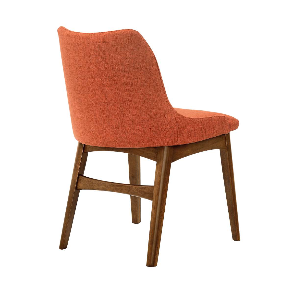 Azalea Blue Fabric and Walnut Wood Dining Side Chairs - Set of 2 By Armen Living - Image 21