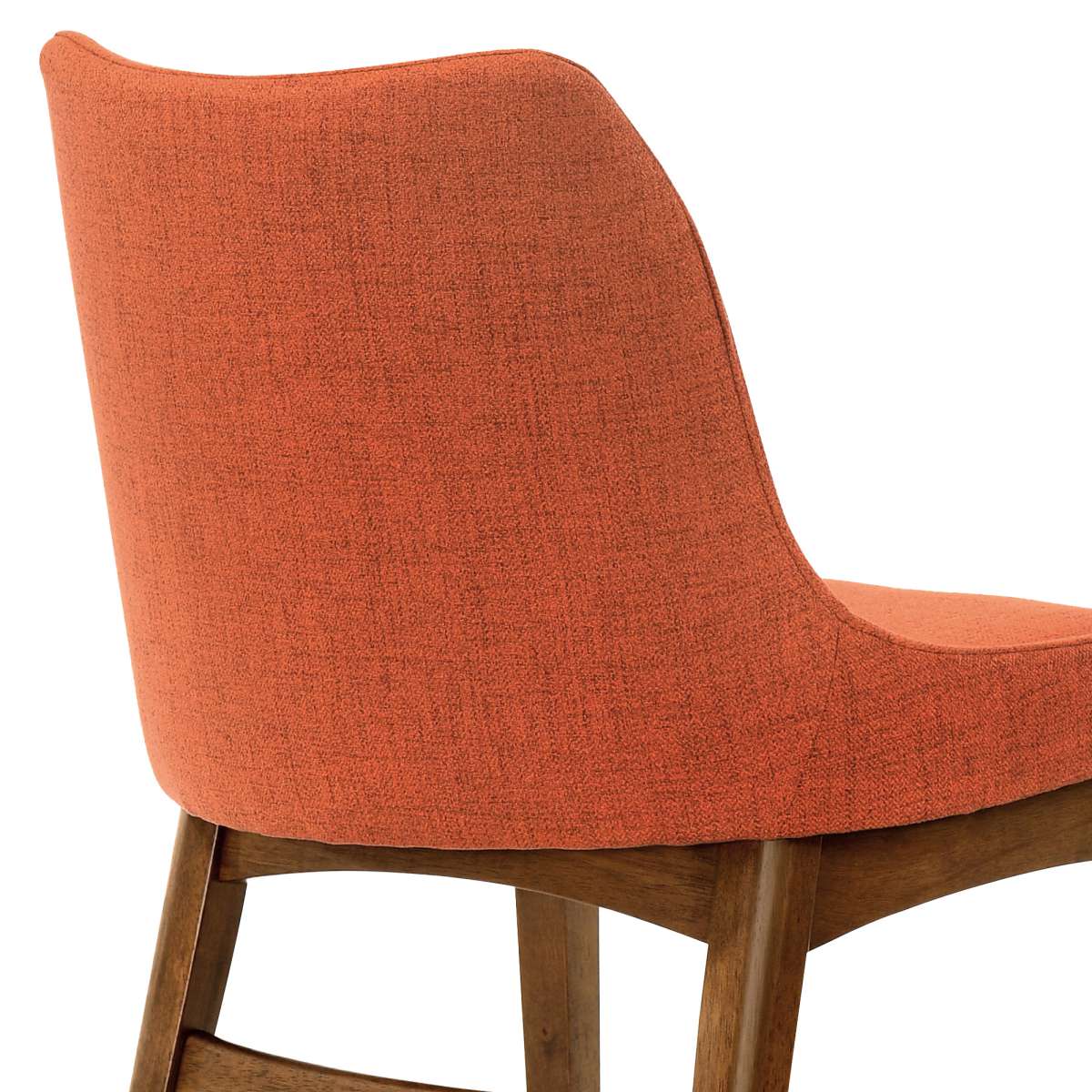 Azalea Blue Fabric and Walnut Wood Dining Side Chairs - Set of 2 By Armen Living - Image 23