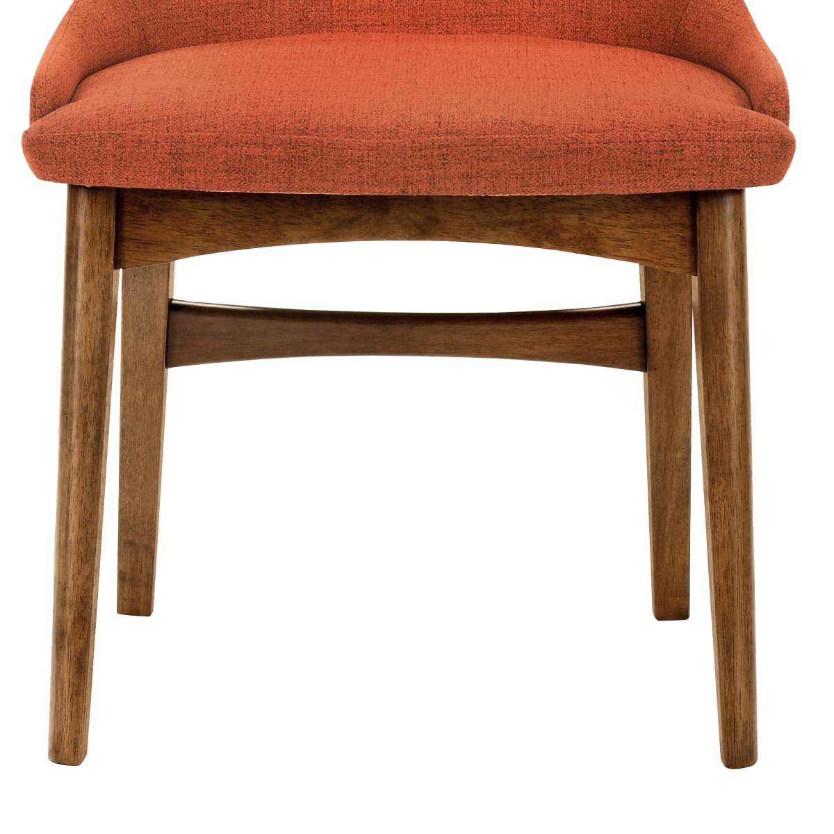 Azalea Blue Fabric and Walnut Wood Dining Side Chairs - Set of 2 By Armen Living - Image 24
