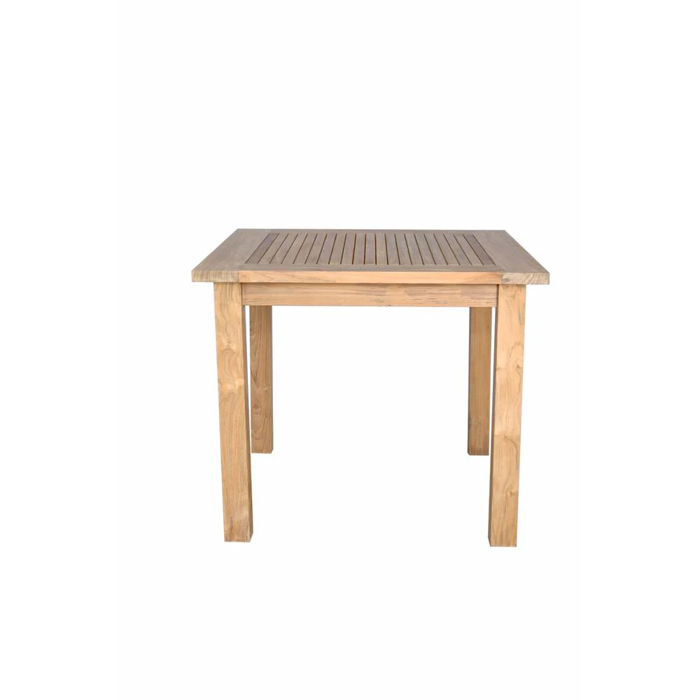 Bahama 35" Square Table Small Slats By Anderson Teak - Image 2