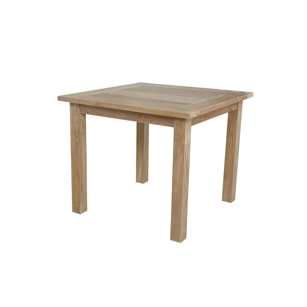 Bahama 35" Square Table Small Slats By Anderson Teak - Image 3