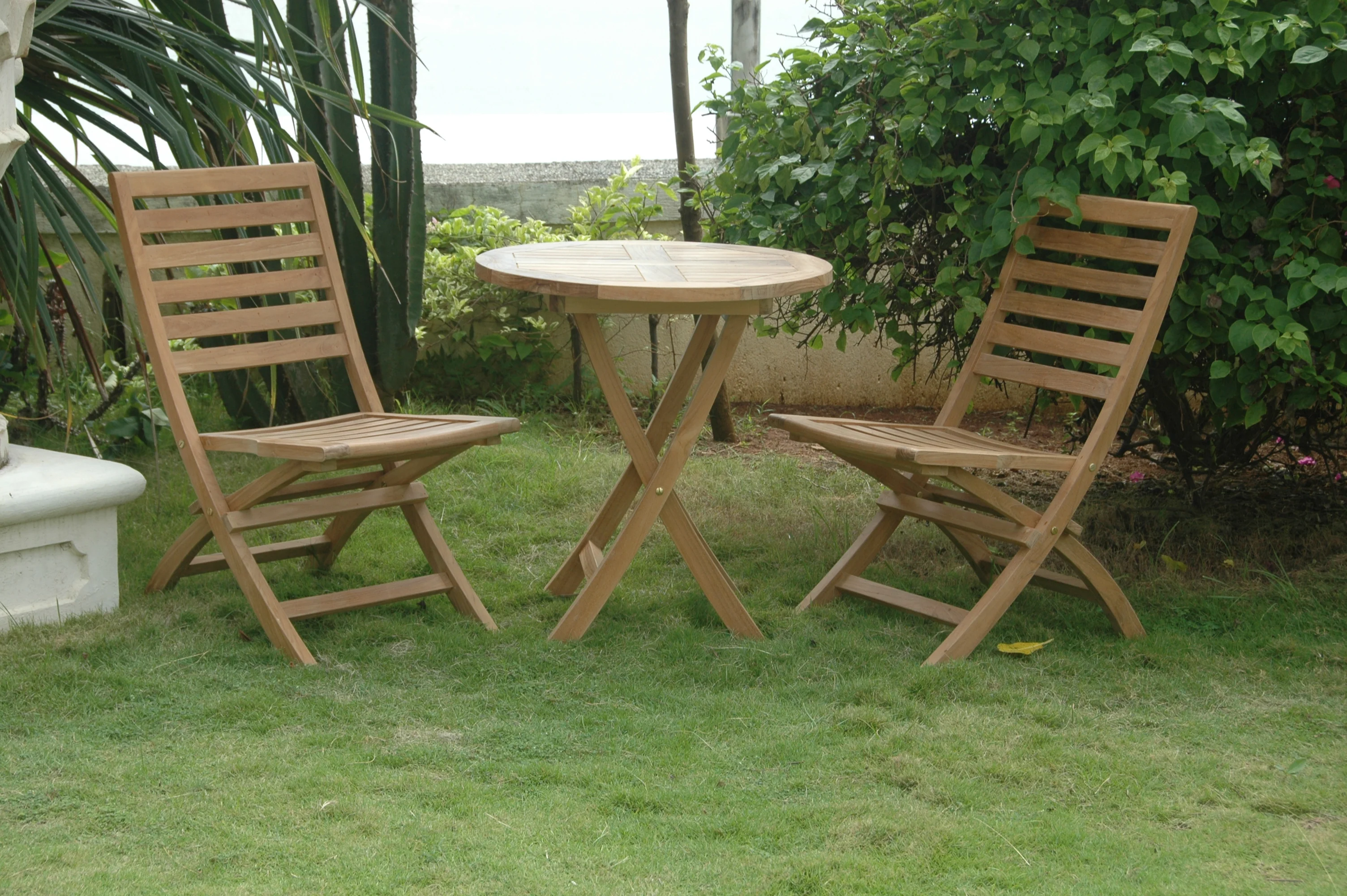 Bahama Andrew 3-Pieces Bistro Set By Anderson Teak - Image 2