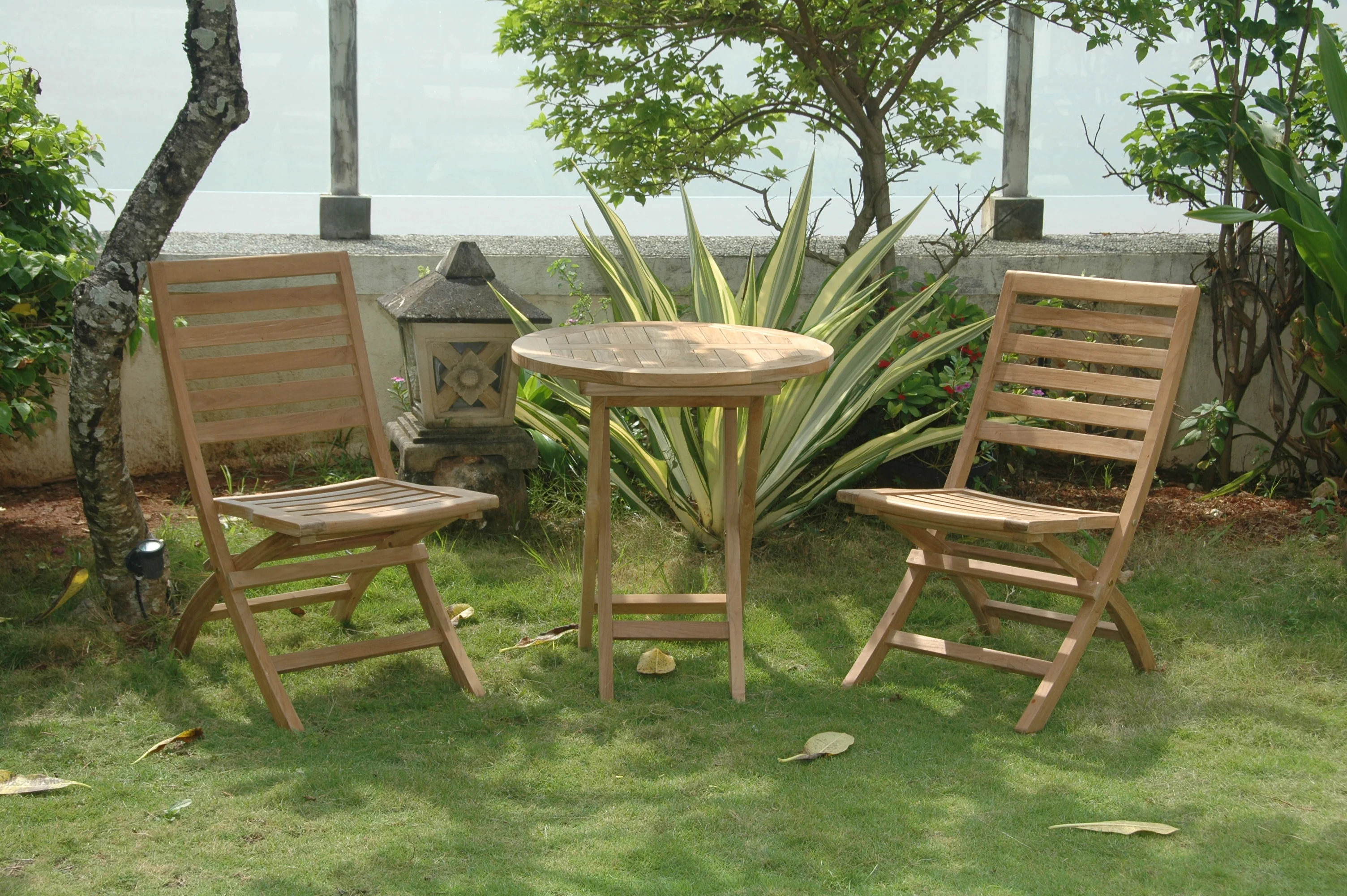 Bahama Andrew 3-Pieces Bistro Set By Anderson Teak - Image 3
