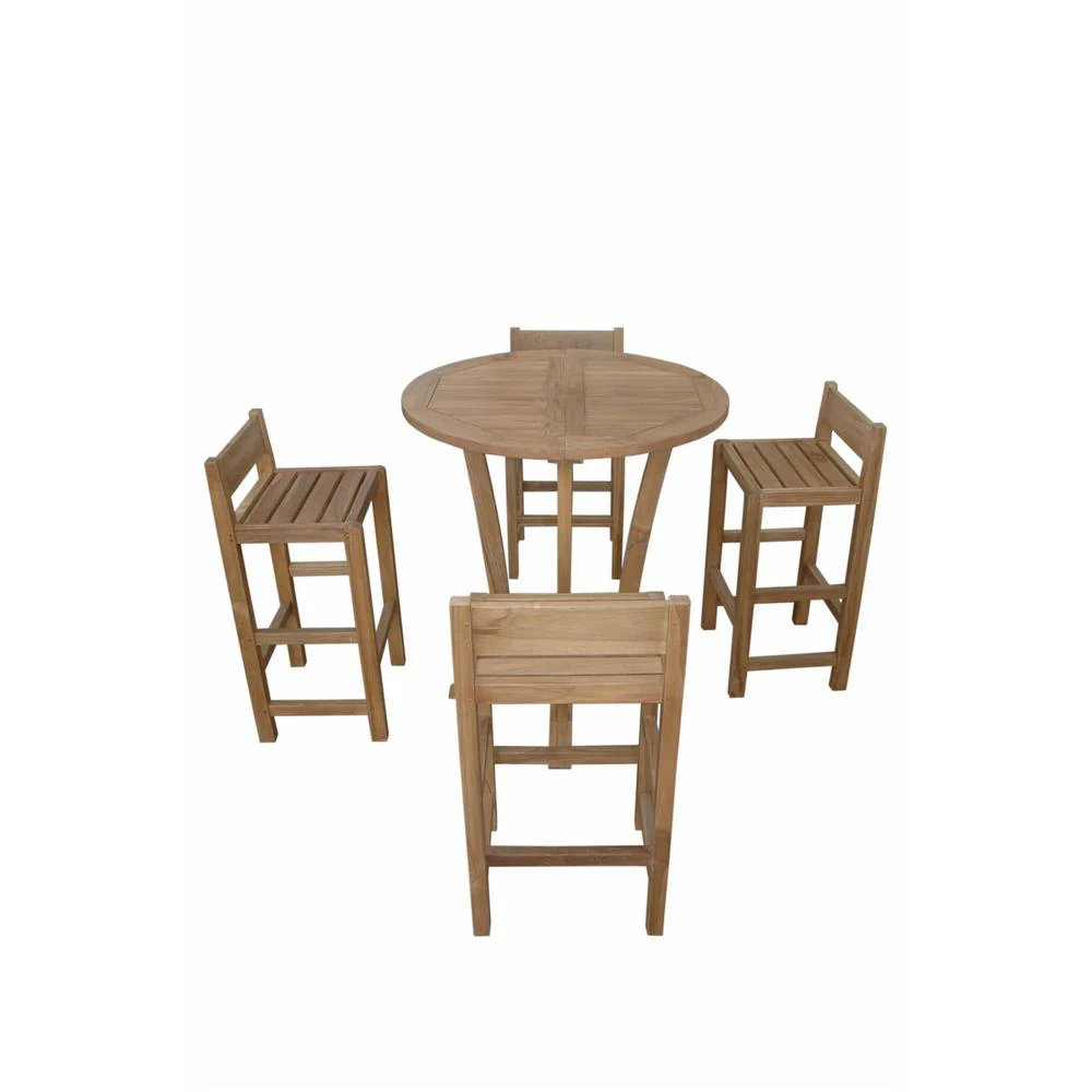 Bahama Chicago 7-Pieces Dining Set A By Anderson Teak - Image 2