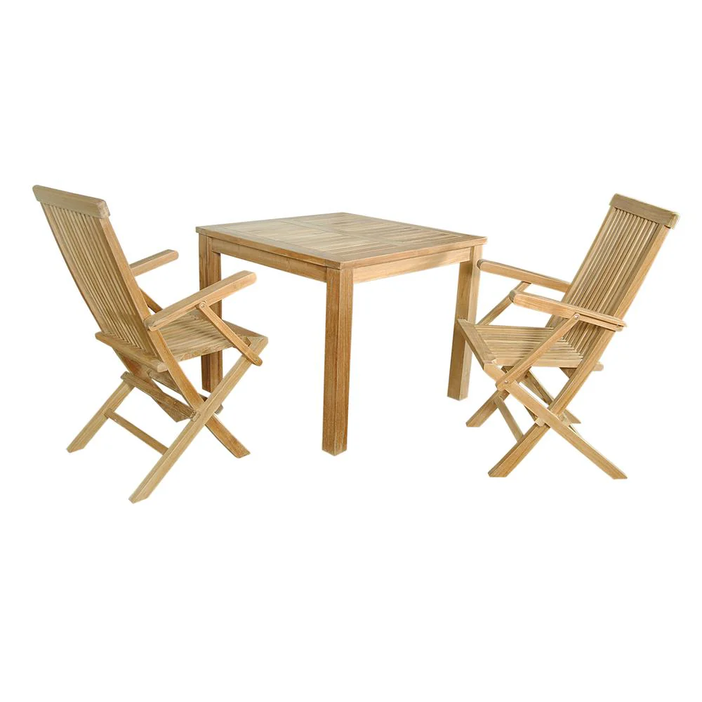Bahama Classic 3-Pieces Bistro Table By Anderson Teak - Image 2