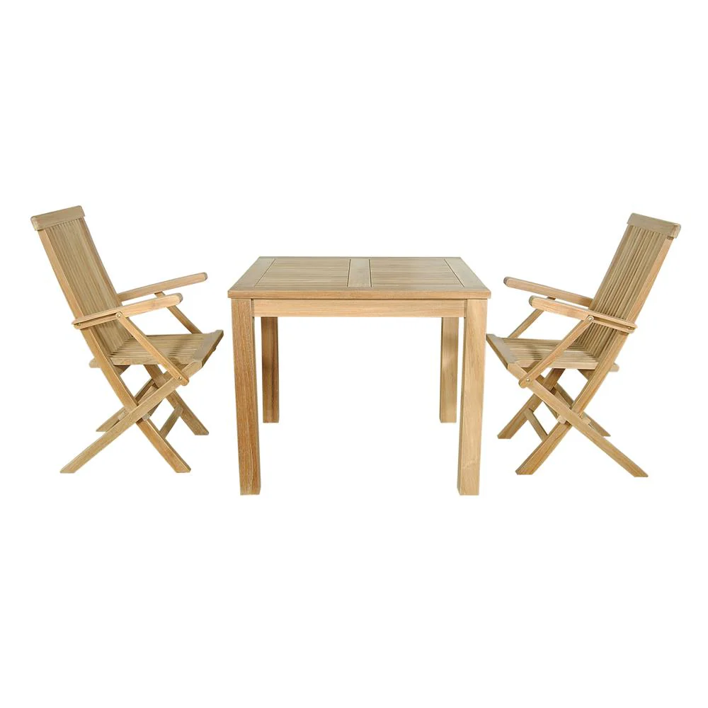 Bahama Classic 3-Pieces Bistro Table By Anderson Teak - Image 4