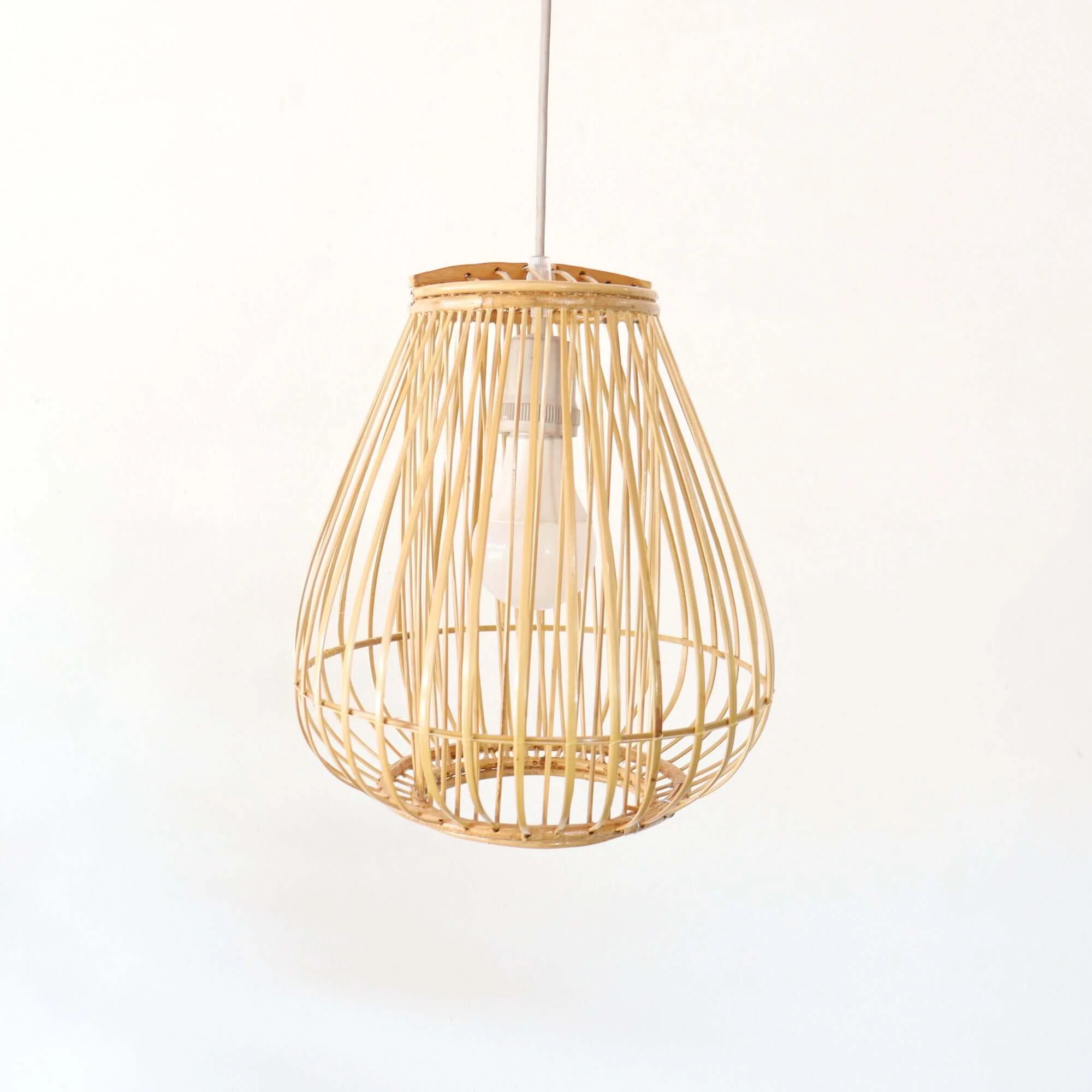 Bai Fern - Rattan And Bamboo Pendant Light Shade By Thaihome - Image 3