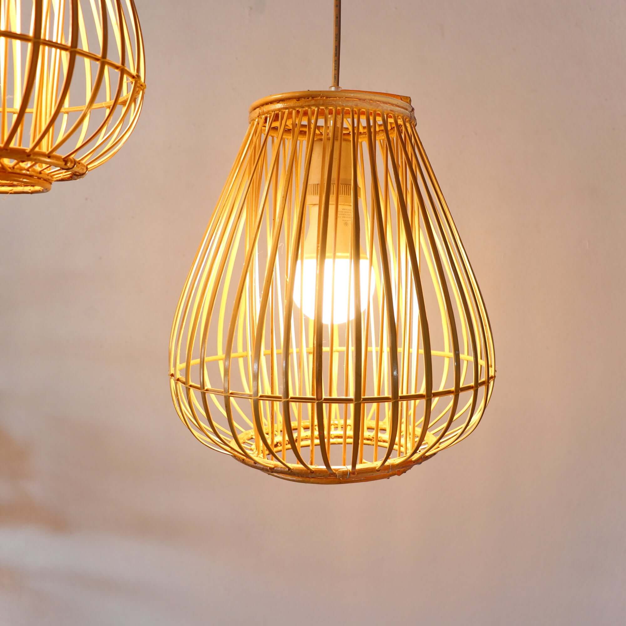 Bai Fern - Rattan And Bamboo Pendant Light Shade By Thaihome - Image 7
