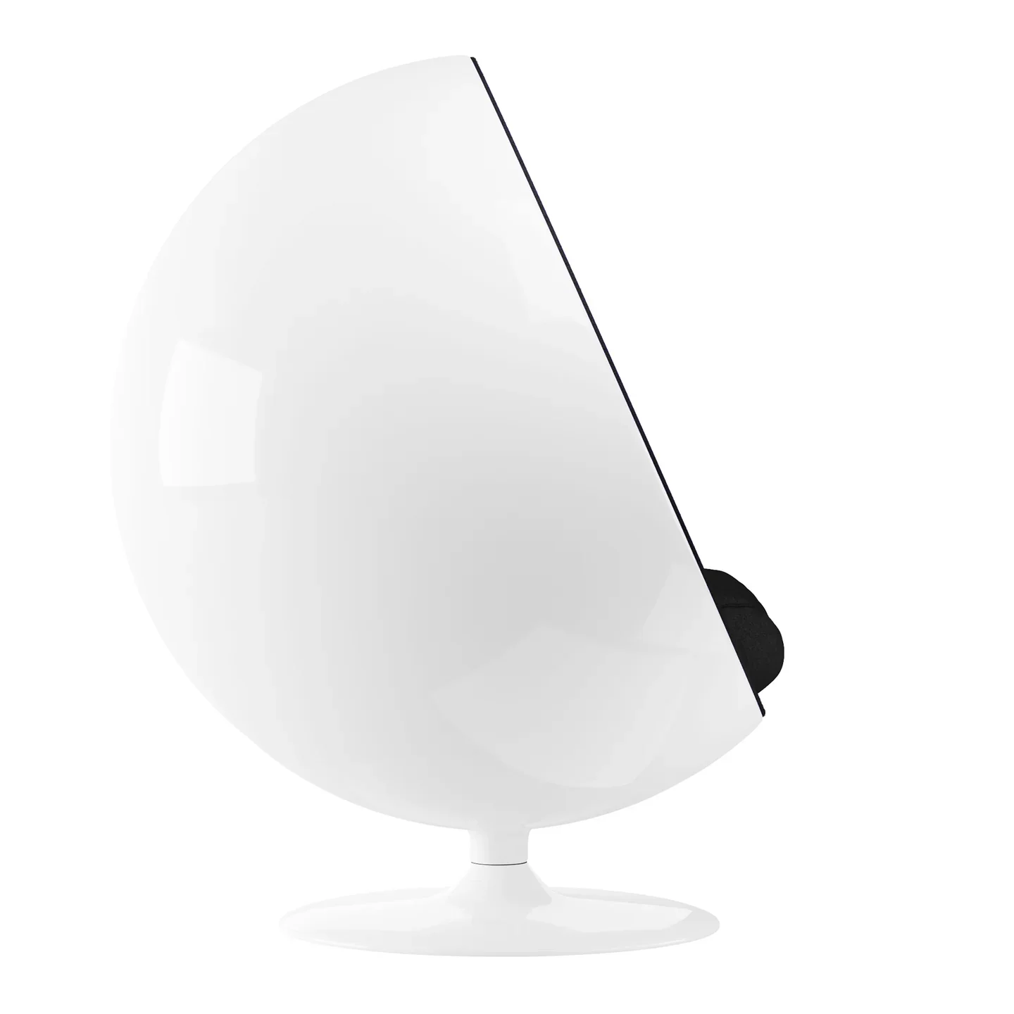 Ball Chair, Black By World Modern Design - Image 3