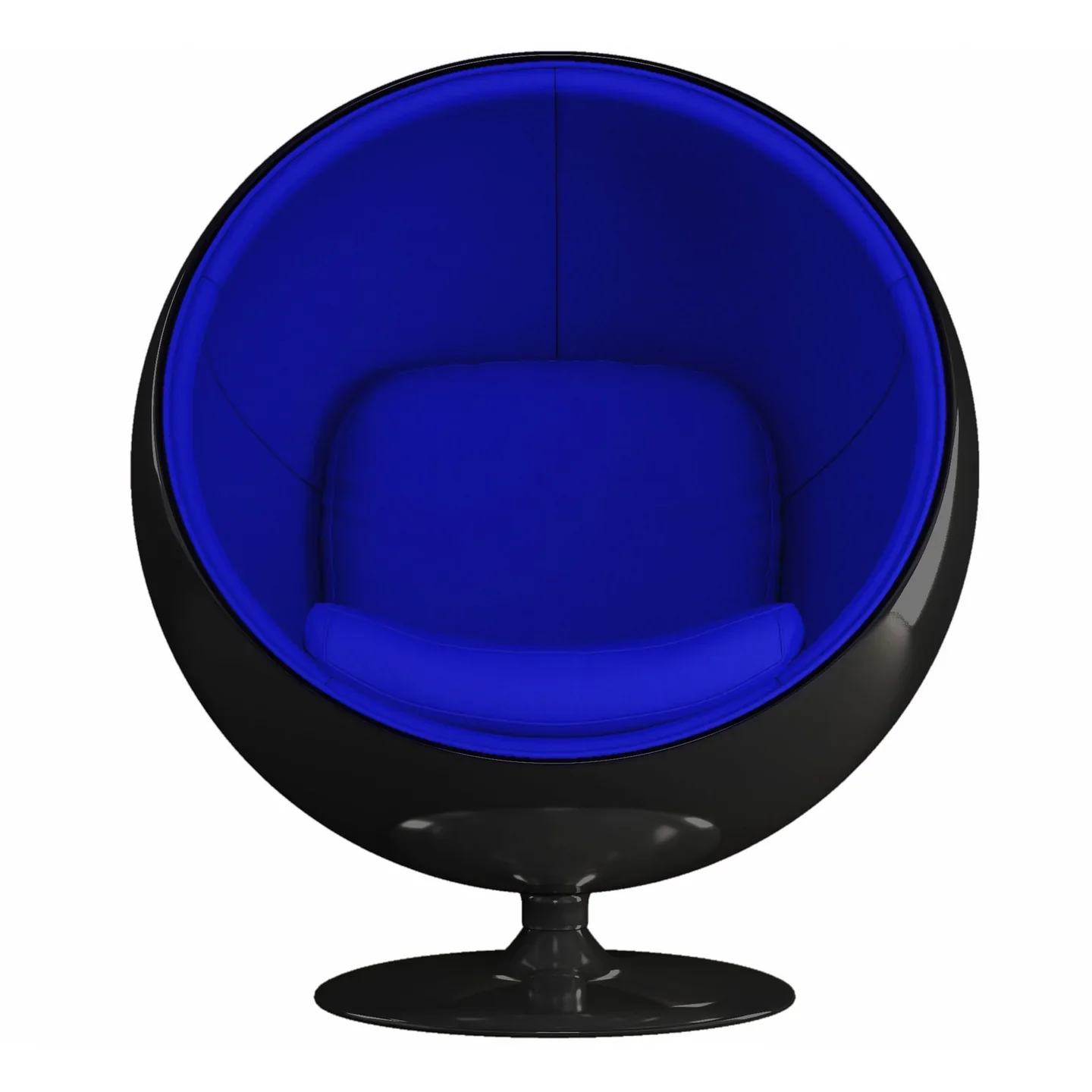Ball Chair Black Shell By World Modern Design - Image 3