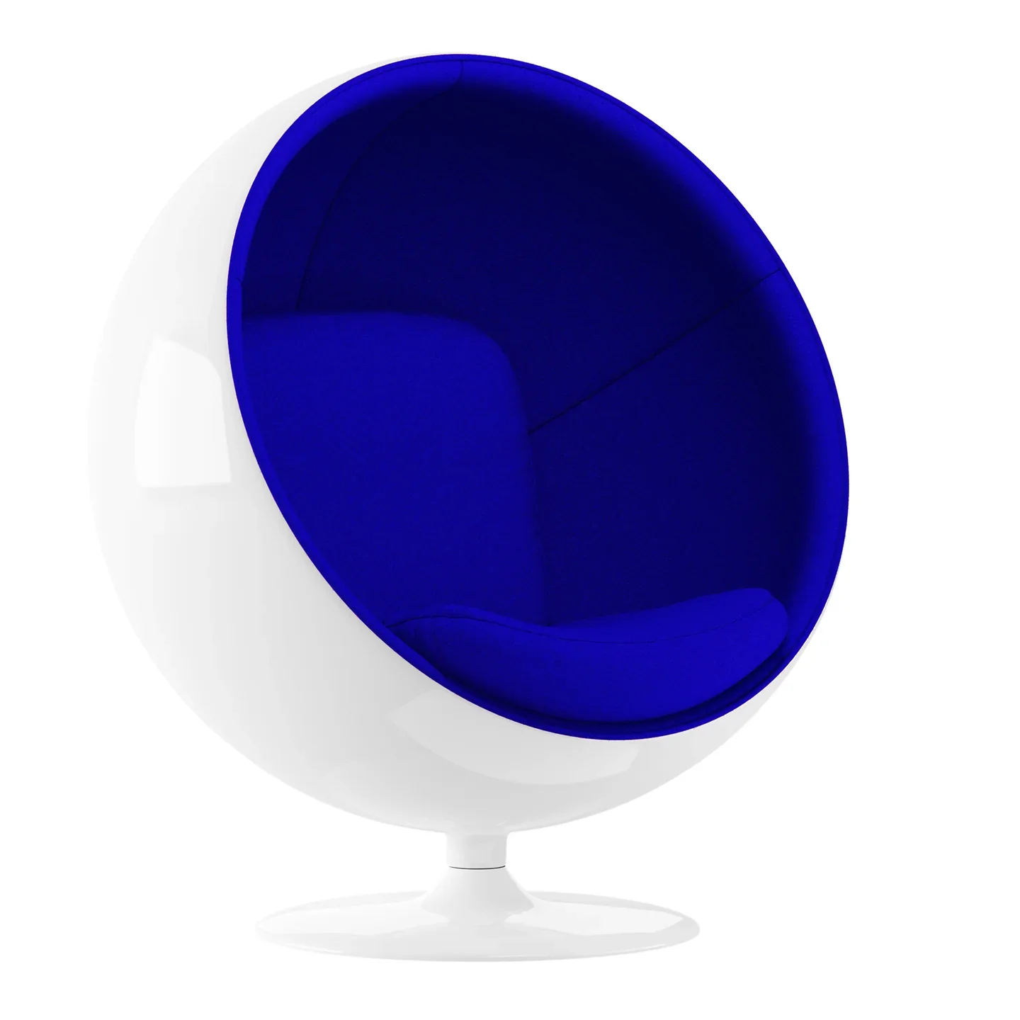 Ball Chair, Blue By World Modern Design - Image 2