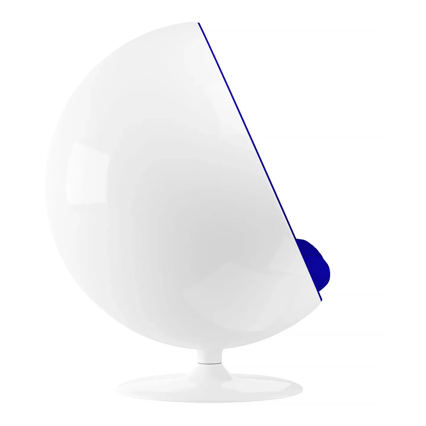 Ball Chair, Blue By World Modern Design - Image 4