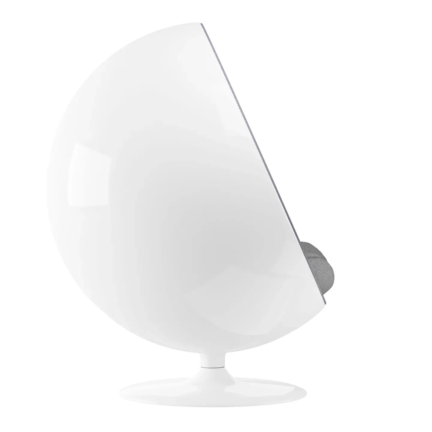 Ball Chair, Gray By World Modern Design - Image 3