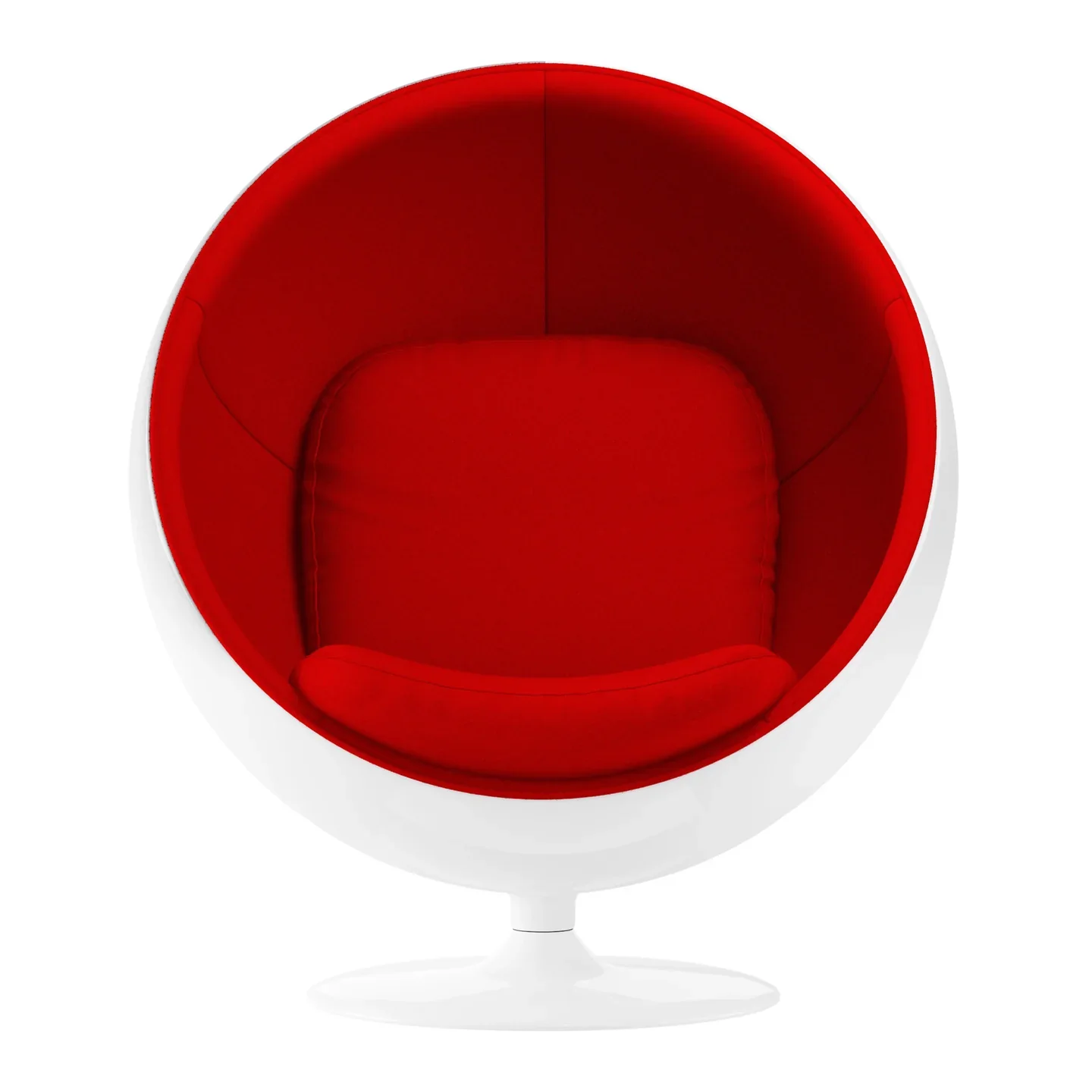 Ball Chair, Red By World Modern Design - Image 2