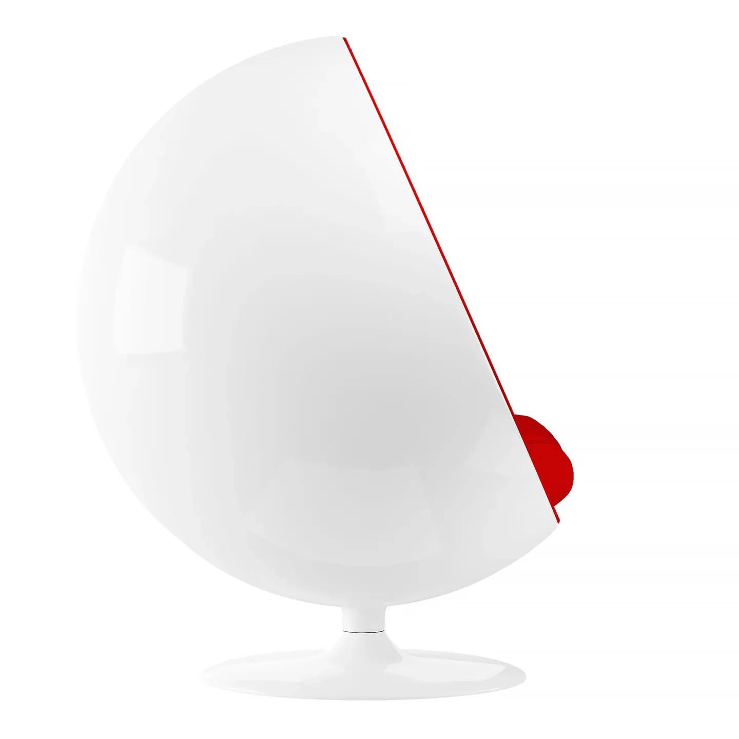 Ball Chair, Red By World Modern Design - Image 3
