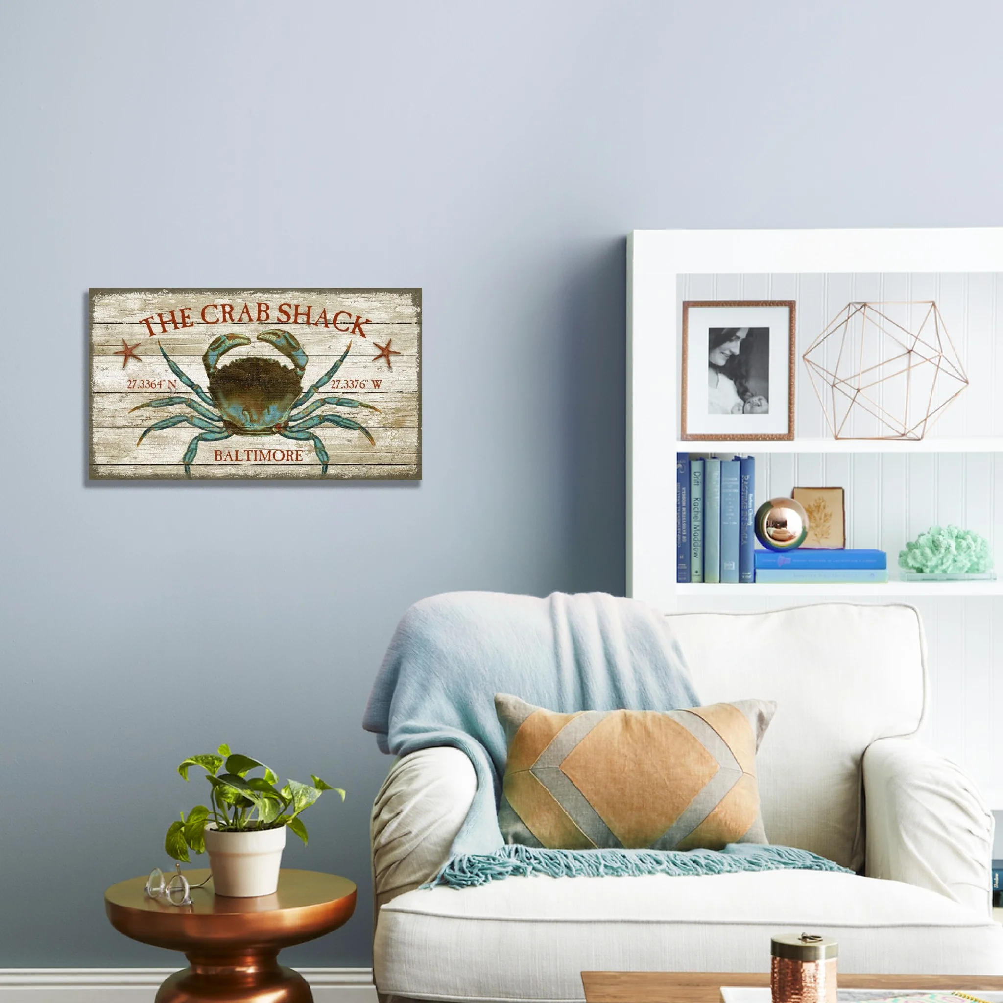 Baltimore Crab Shack Wall Art By Homeroots - Image 2