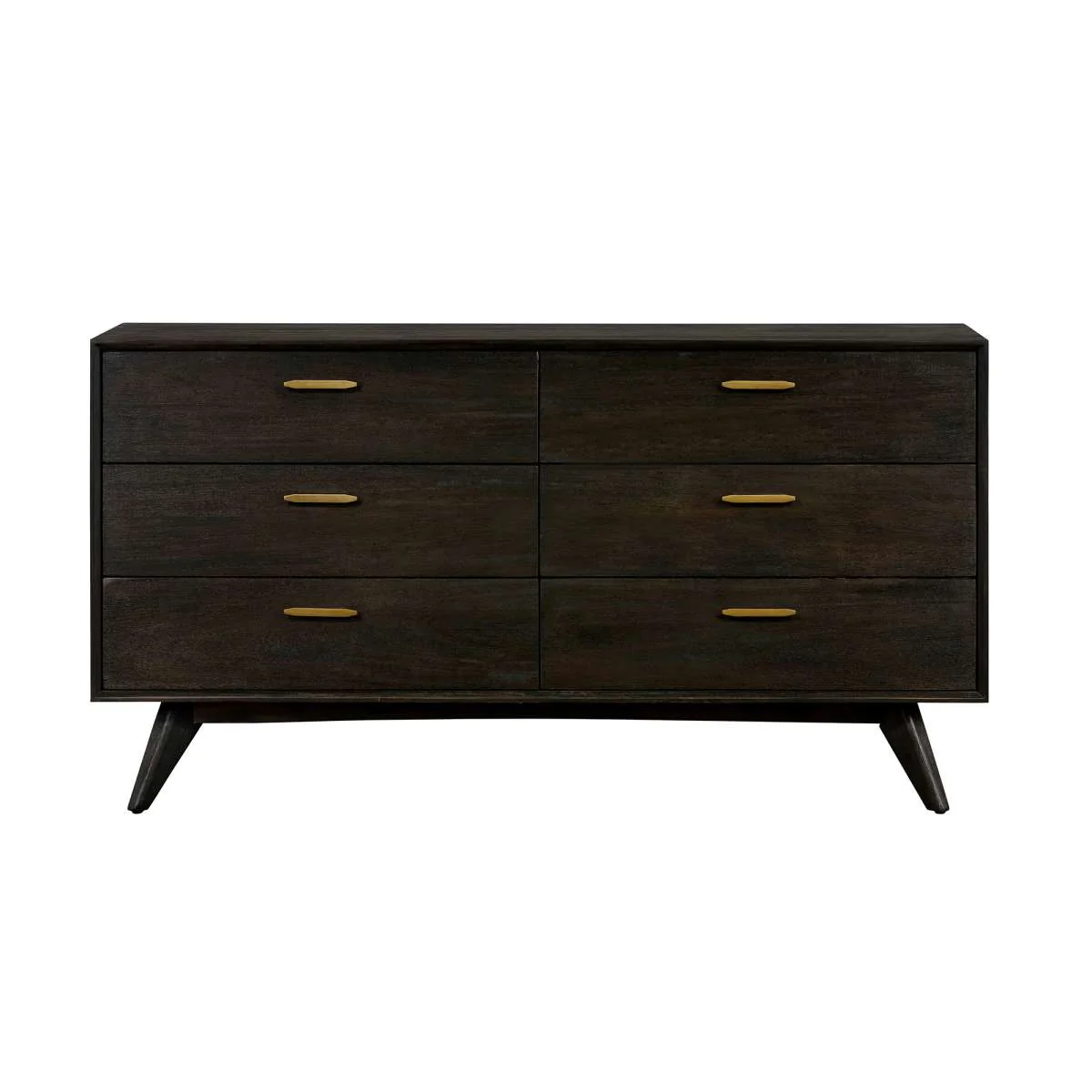 Baly 4 Piece Acacia King Loft Bedroom Set with Dresser and Nightstands By Armen Living - Image 6
