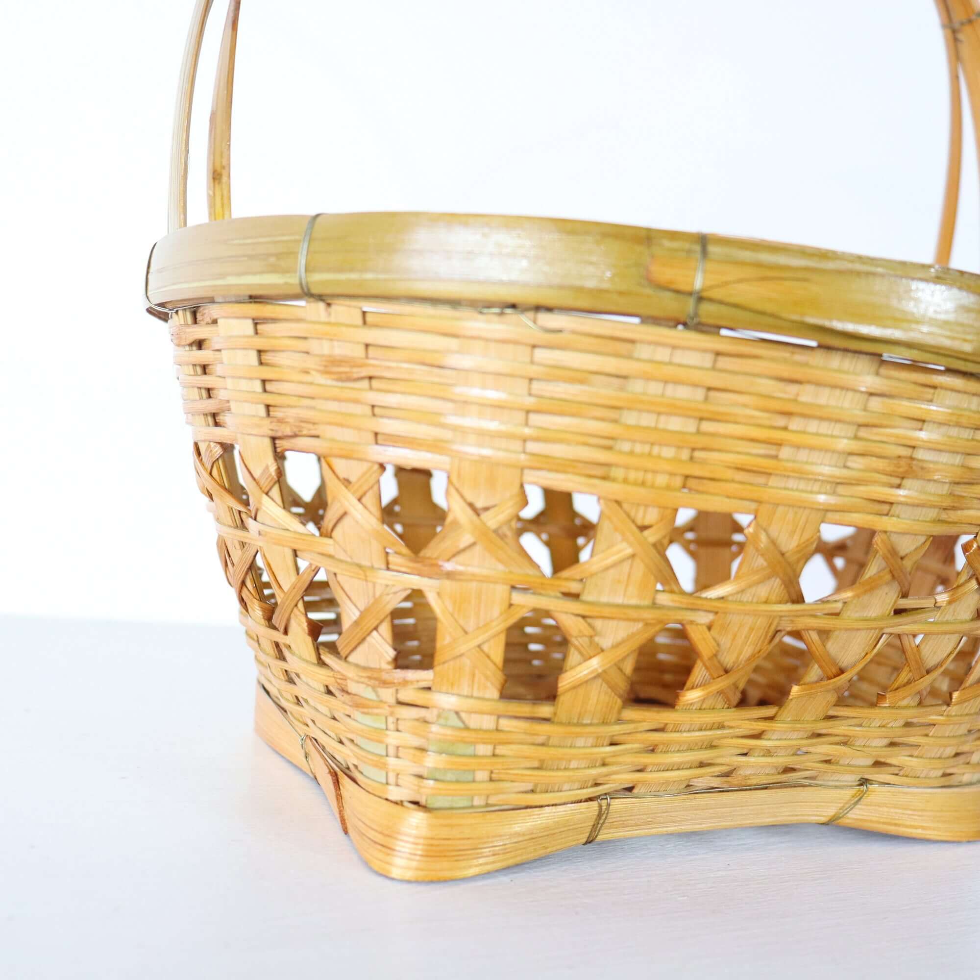 Bamboo Basket - Ko Ra Chat By Thaihome - Image 4