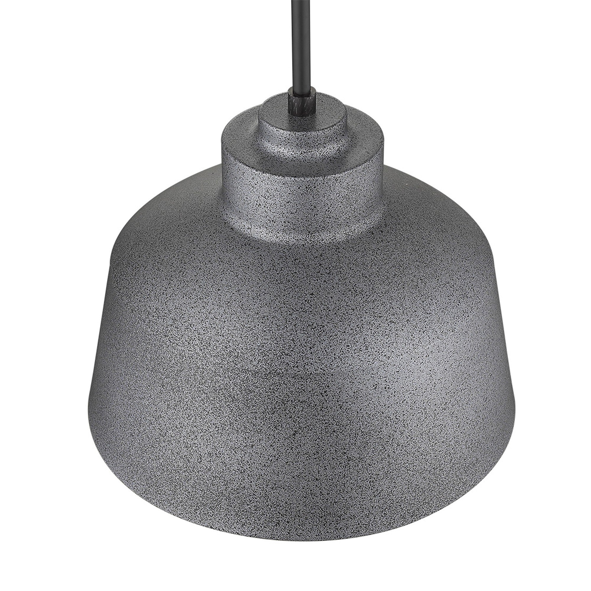 Barnes 1-Light Gray Convertible Pendant By Homeroots - Image 3