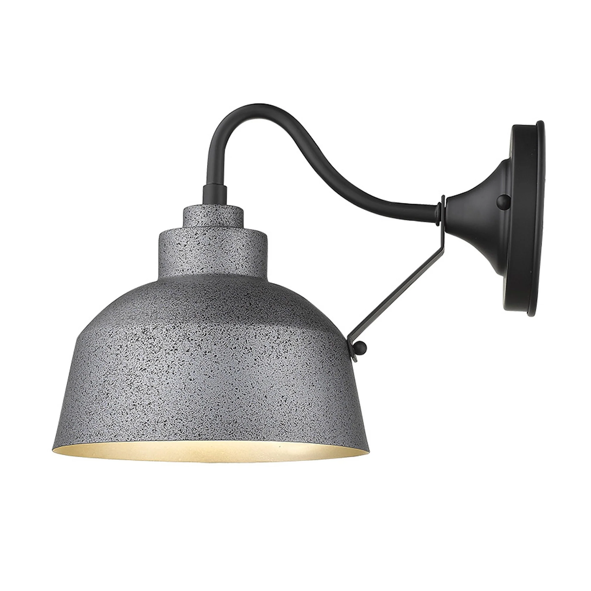 Barnes 1-Light Gray Wall Light By Homeroots - Image 6