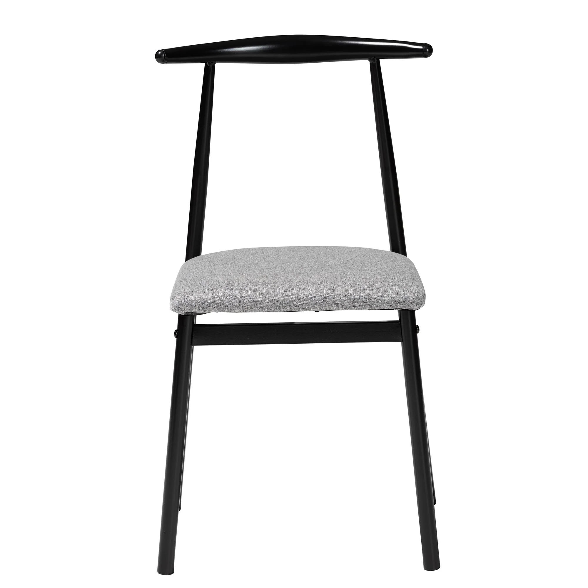 Baxton Studio Arnold Modern Industrial Beige Fabric and Metal Dining Chair - Image 18