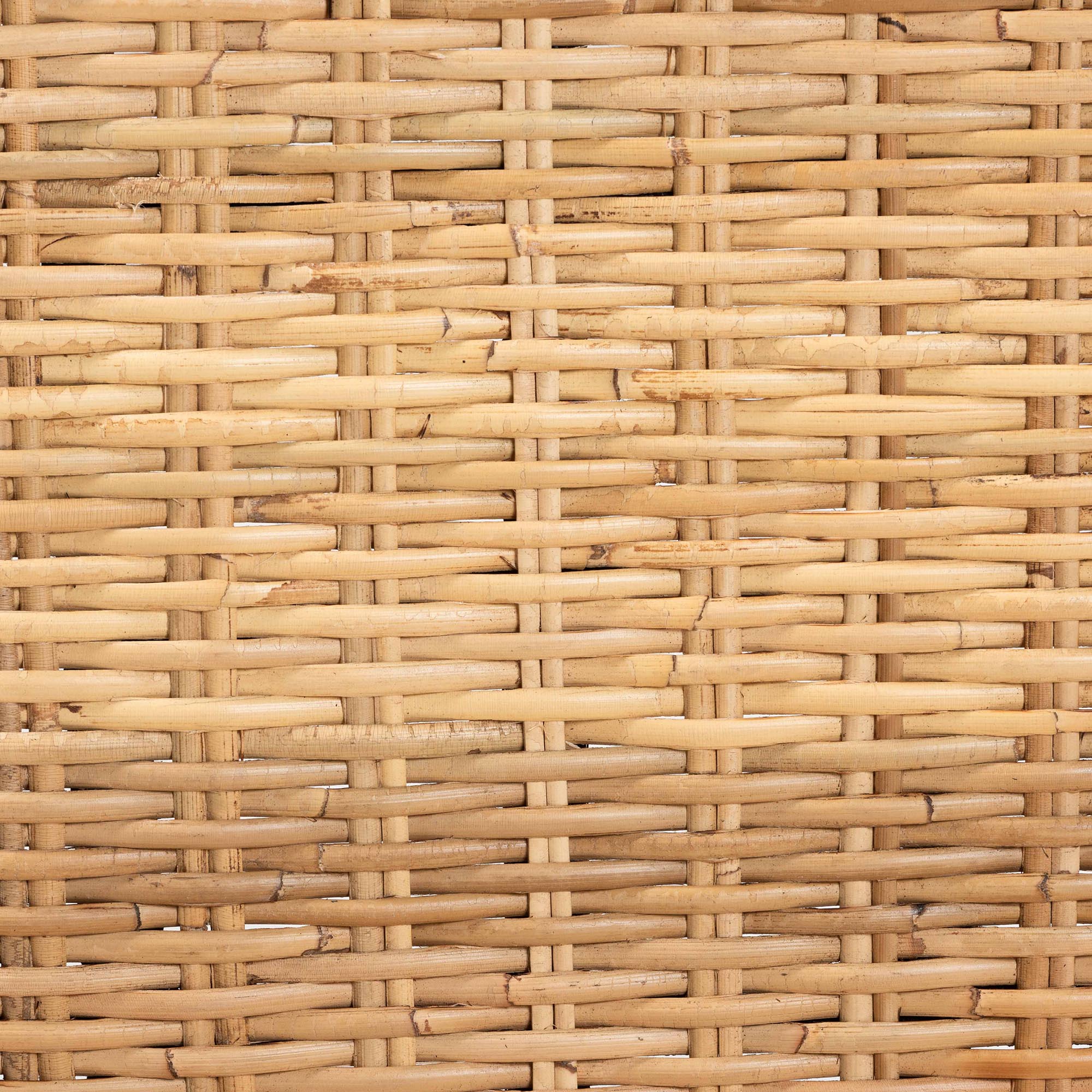 Baxton Studio bali & pari Dermot Modern Bohemian Dark Brown Finished Wood and Natural Rattan 2-Piece Dining Chair Set - Image 9