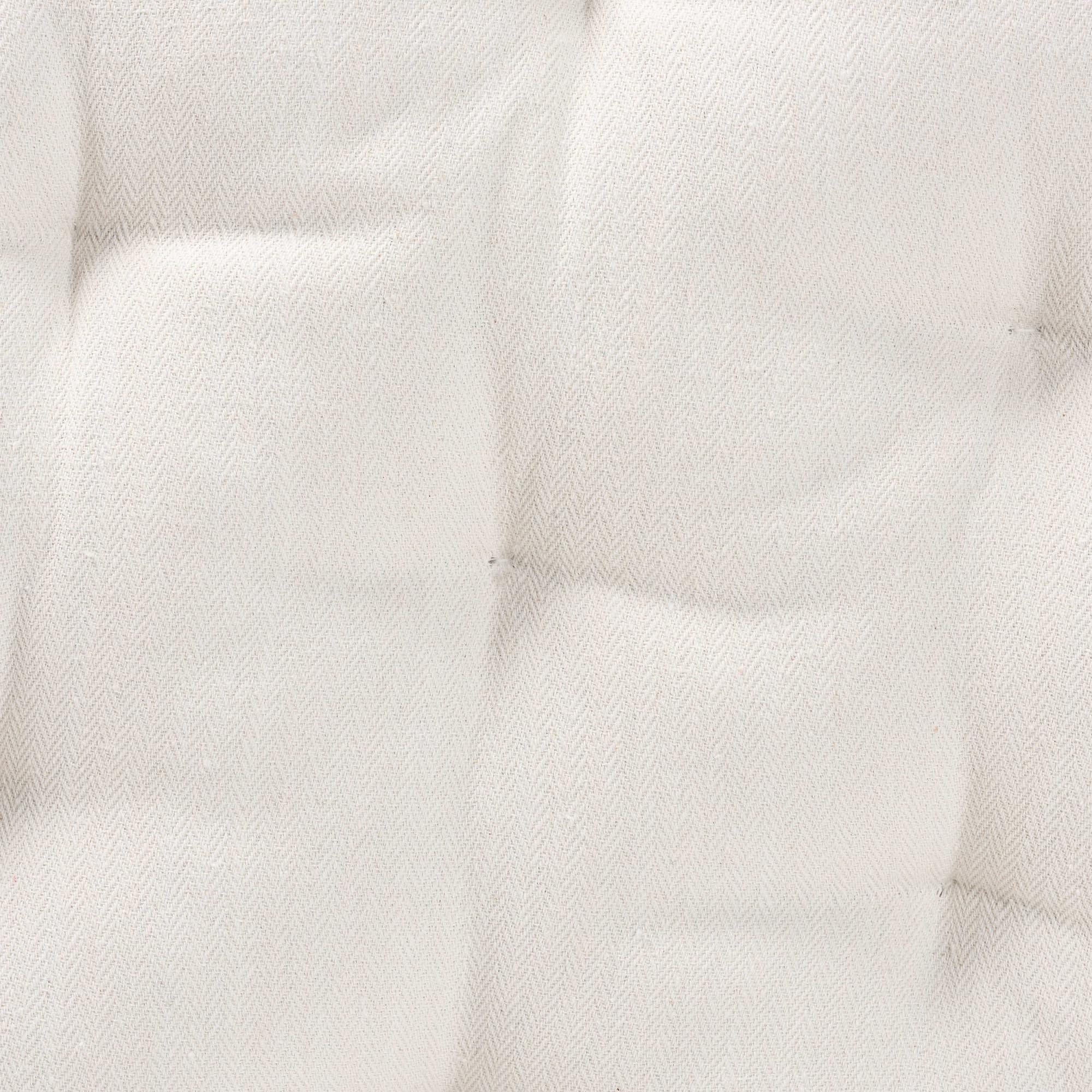 Baxton Studio bali & pari Ediva Modern Bohemian White Natural Rattan Peacock Accent Chair - Image 8