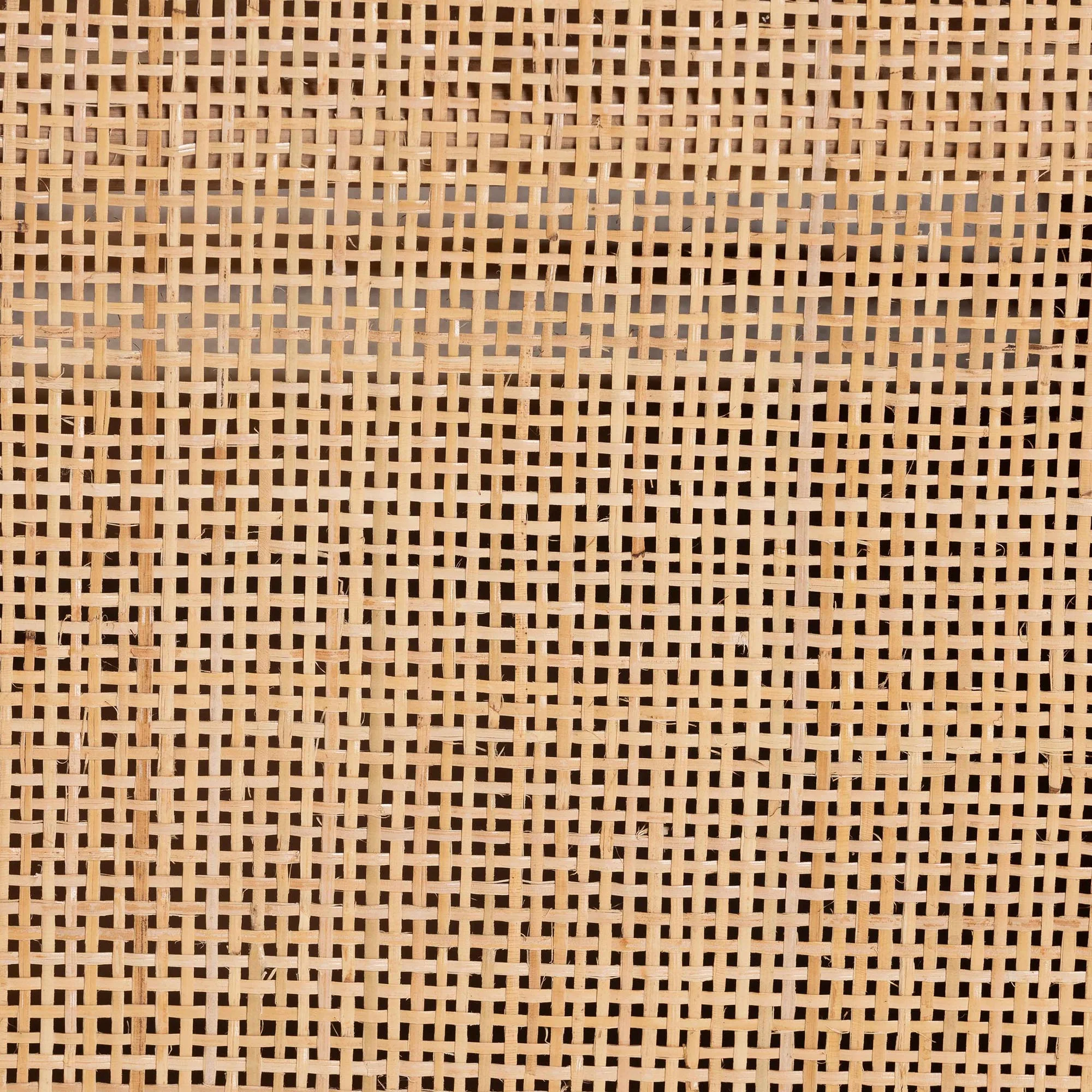 Baxton Studio bali & pari Evania Bohemian Natural Rattan 3-Door Storage Cabinet - Image 8