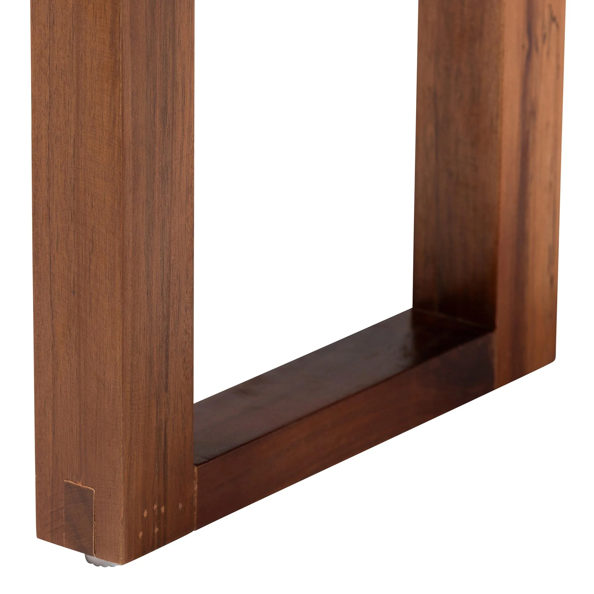 Baxton Studio bali & pari Jerilyn Modern Bohemian Two-Tone Navy Blue and Natura Brown Seagrass and Acacia Wood Accent Bench - Image 5