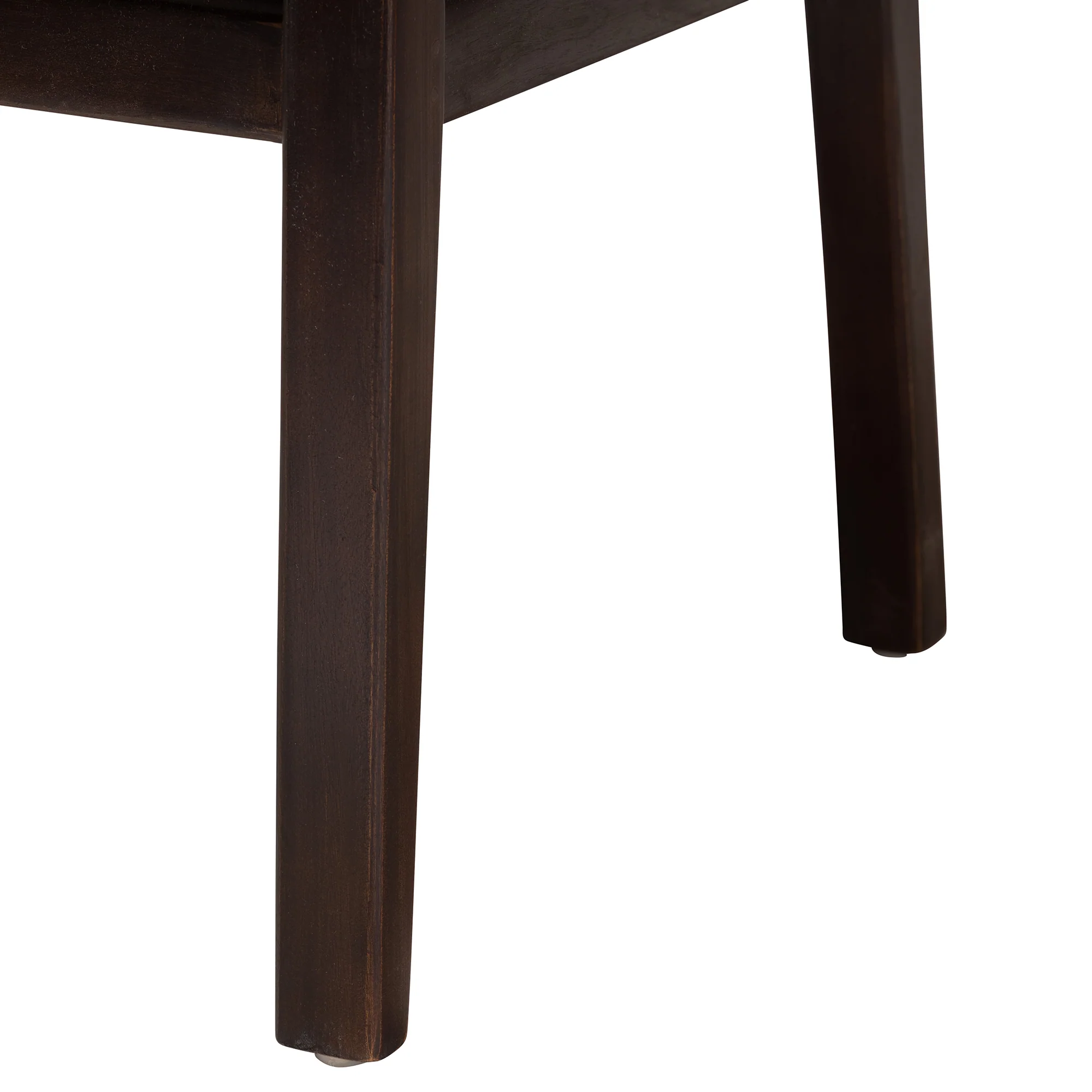 Baxton Studio bali & pari Joana Modern Bohemian Dark Brown Mahogany Wood and Natural Seagrass Dining Arm Chair - Image 7