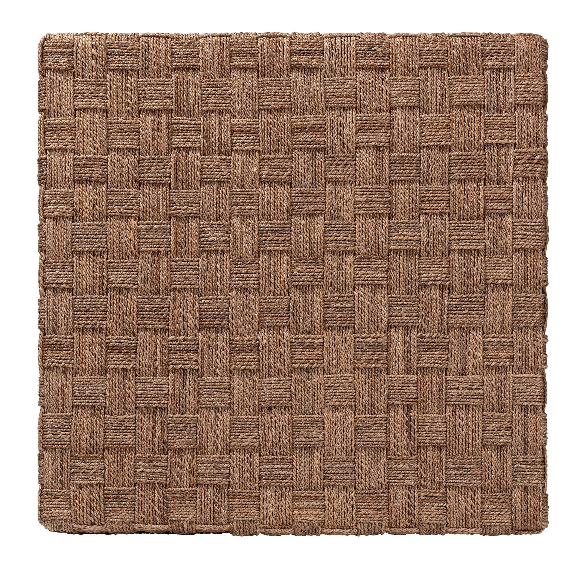 Baxton Studio bali & pari Karina Bohemian Natural Seagrass Coffee Table - Image 6