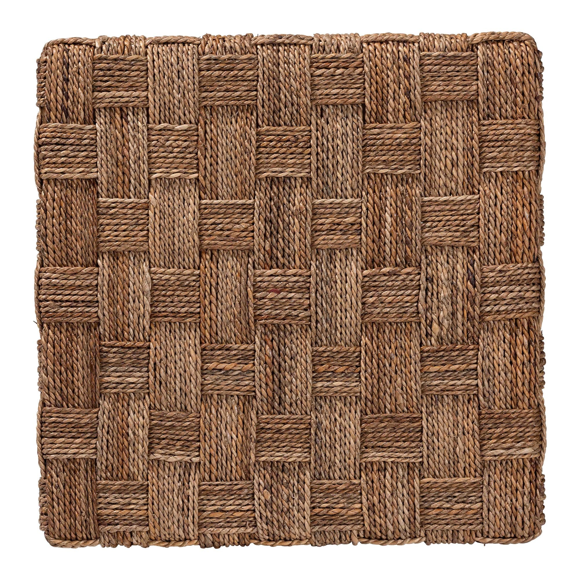 Baxton Studio bali & pari Karina Bohemian Natural Seagrass End Table - Image 6