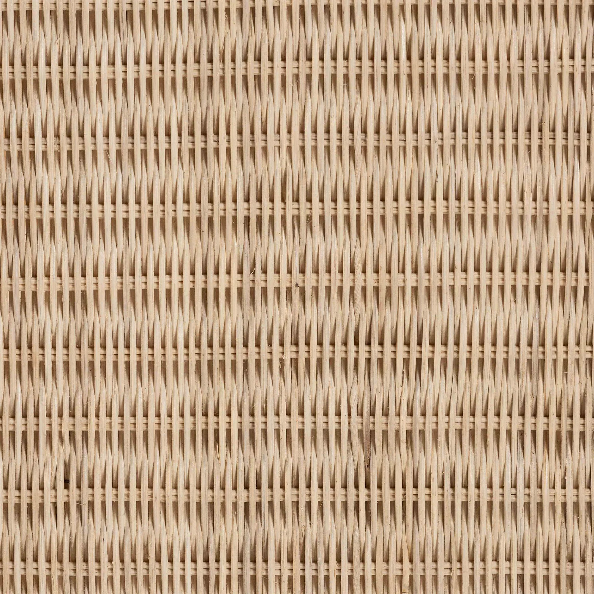 Baxton Studio bali & pari Lanica Japandi Sun Bleached Rattan 2-Drawer Console Table - Image 2