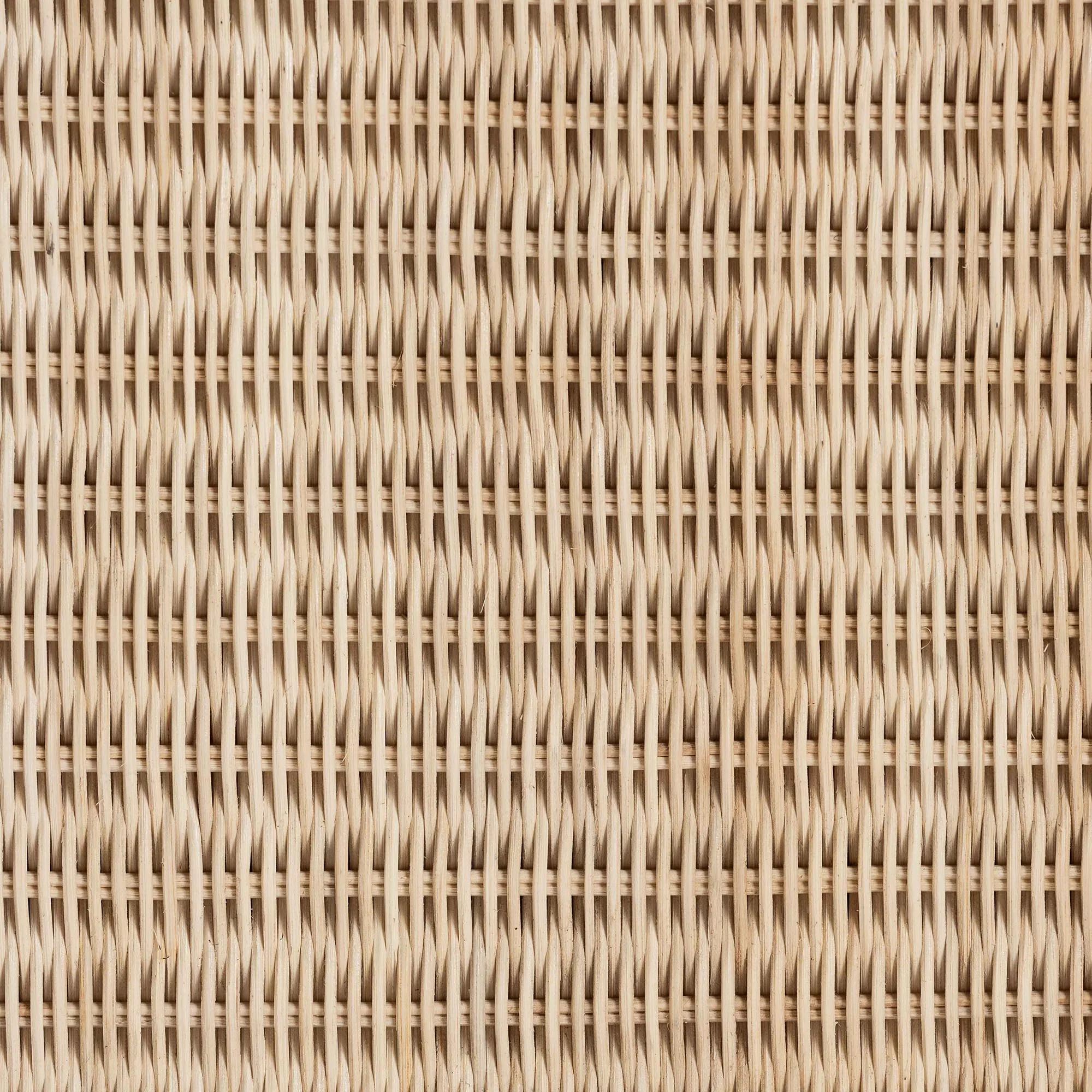 Baxton Studio bali & pari Lanica Japandi Sun Bleached Rattan 3-Drawer Nightstand - Image 2