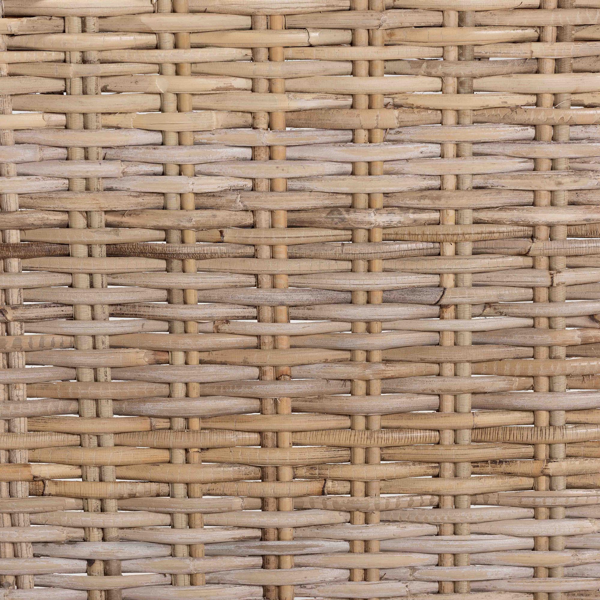 Baxton Studio bali & pari Magy Modern Bohemian Grey Kubu Rattan and Mahogany Wood Bar Stool - Image 10