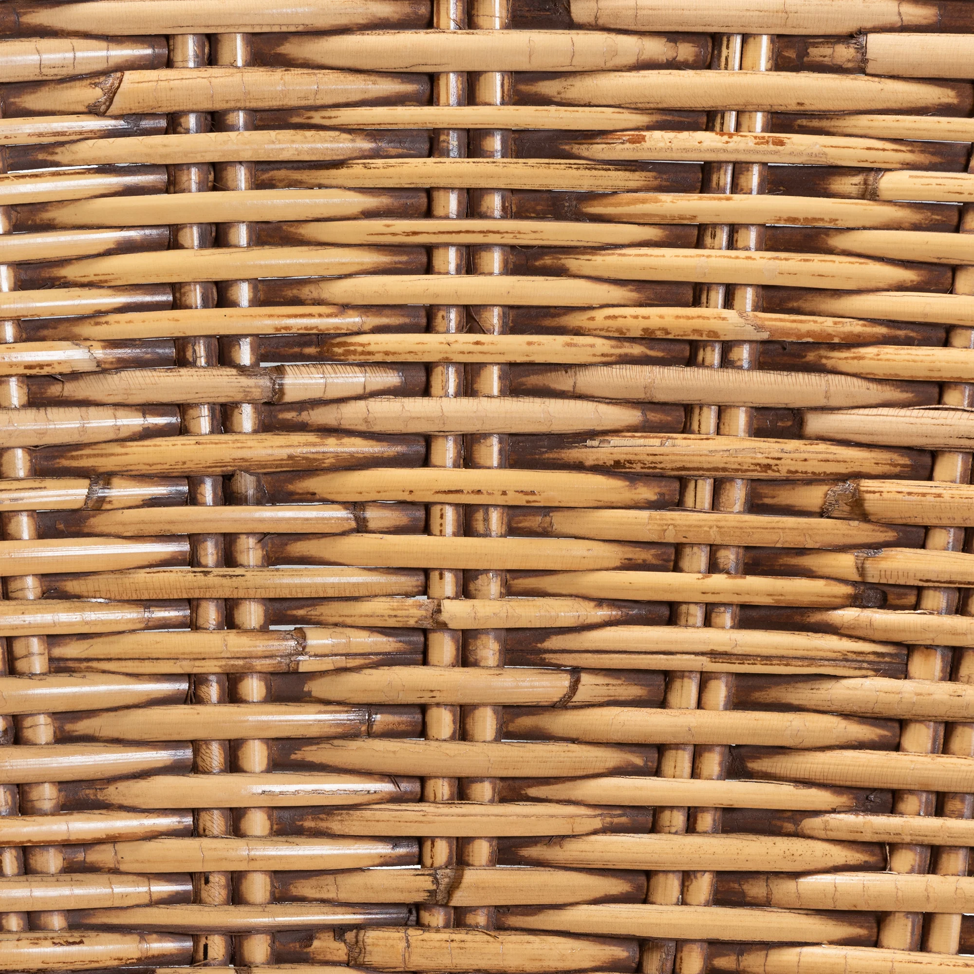 Baxton Studio bali & pari Neola Modern Bohemian Natural Rattan Bar Stool - Image 8