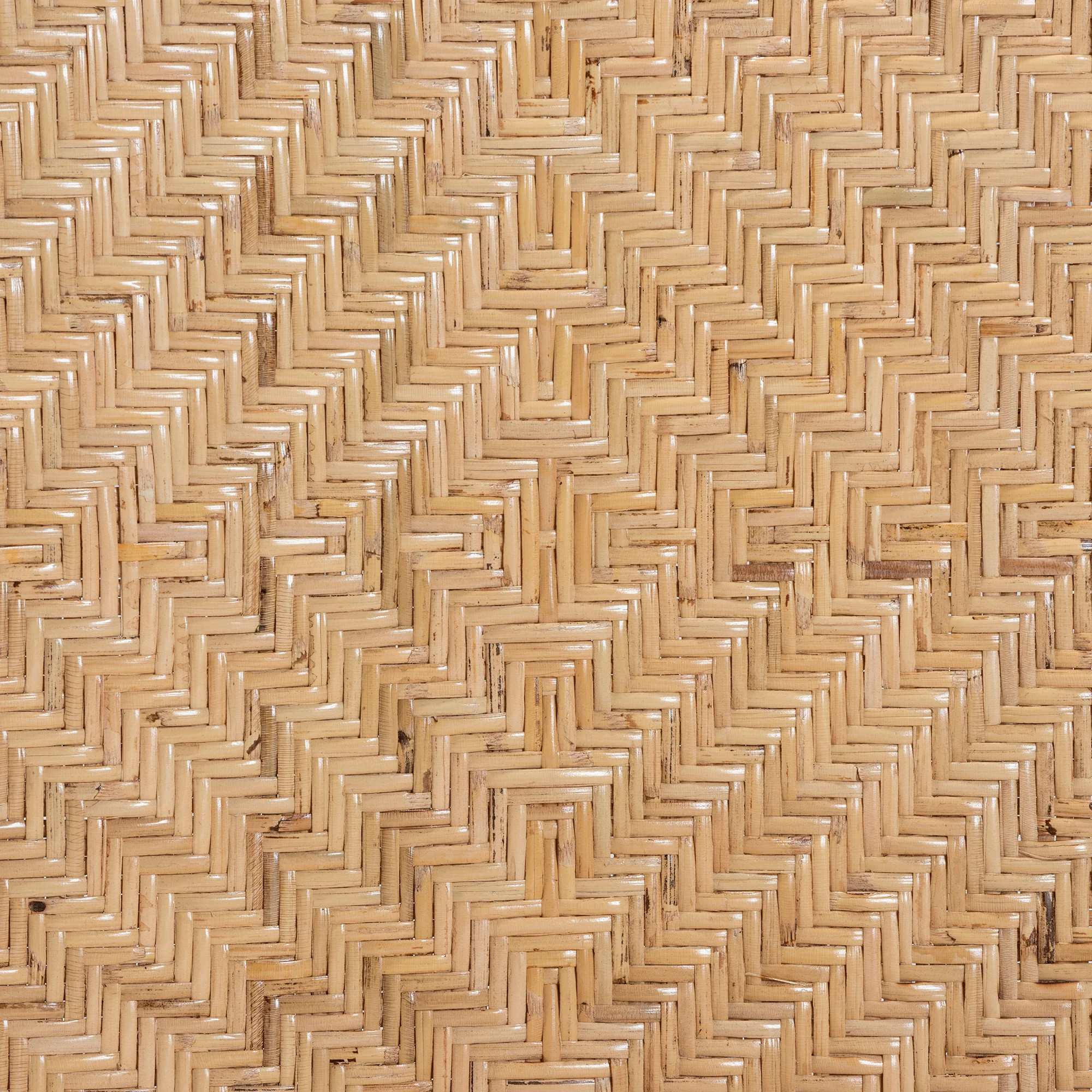 Baxton Studio bali & pari Osaka Modern Bohemian Natural Brown Rattan Dining Chair - Image 8