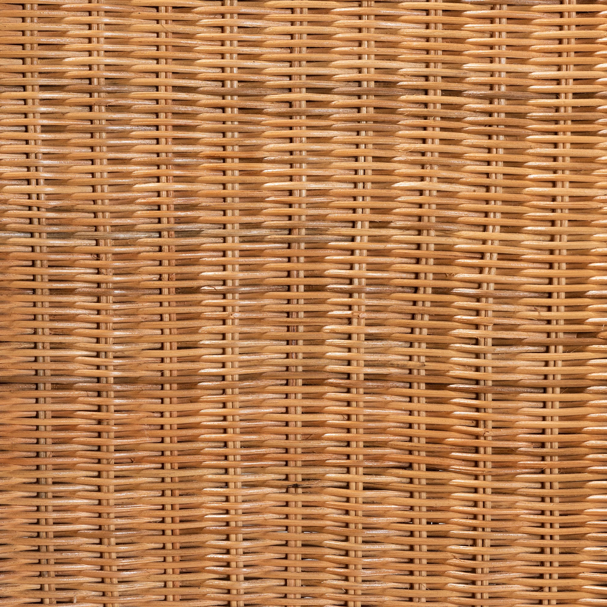 Baxton Studio bali & pari Racquel Modern Bohemian Natural Rattan and Mahogany Wood Counter Stool - Image 8