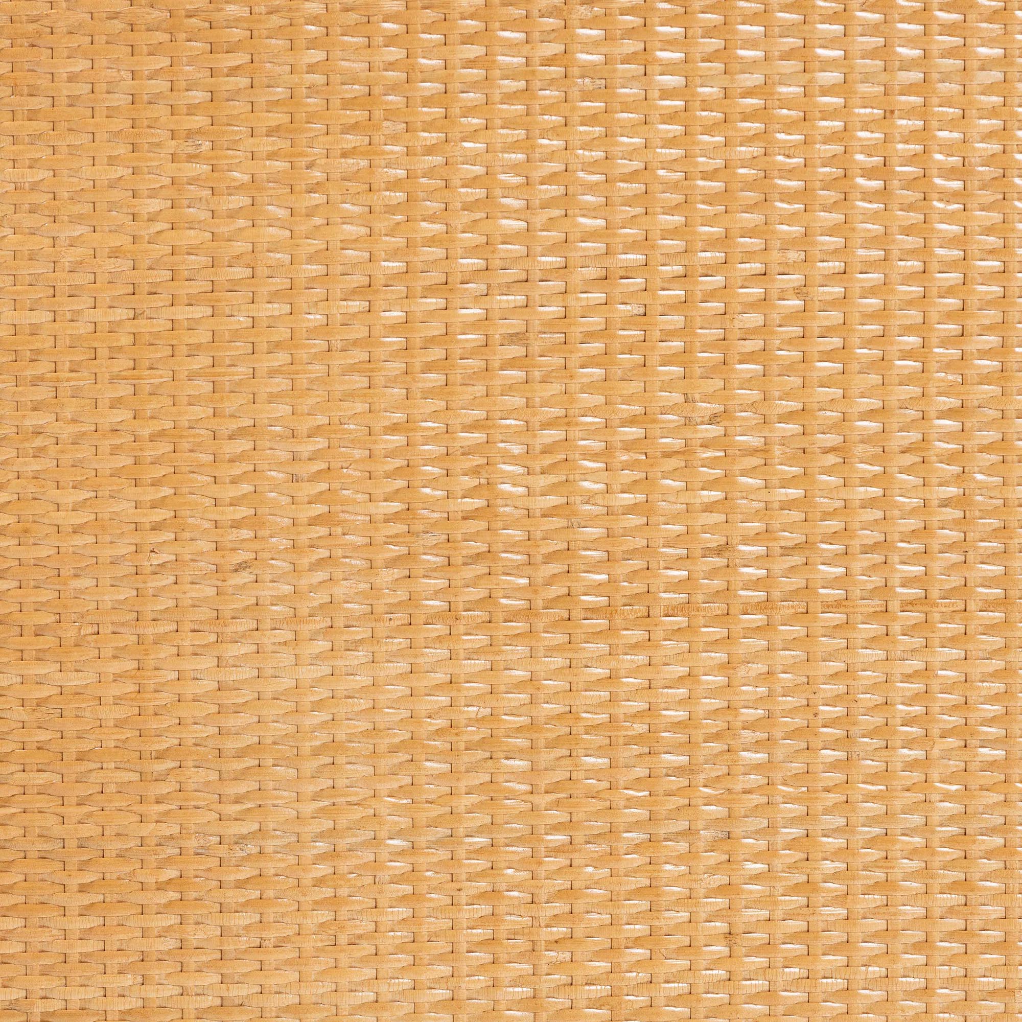 Baxton Studio bali & pari Radenza Bohemian Light Honey Rattan 3-Drawer Storage Cabinet - Image 2