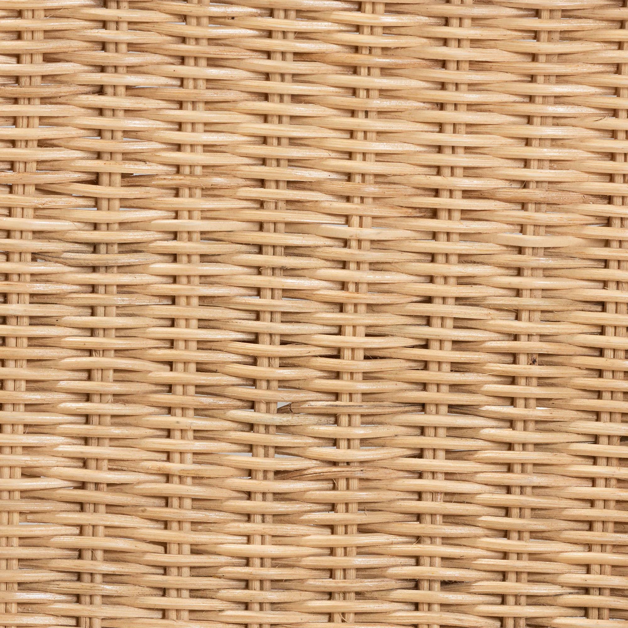 Baxton Studio bali & pari Zara Modern Bohemian Natural Rattan 2-Piece Accent Chair Set - Image 9