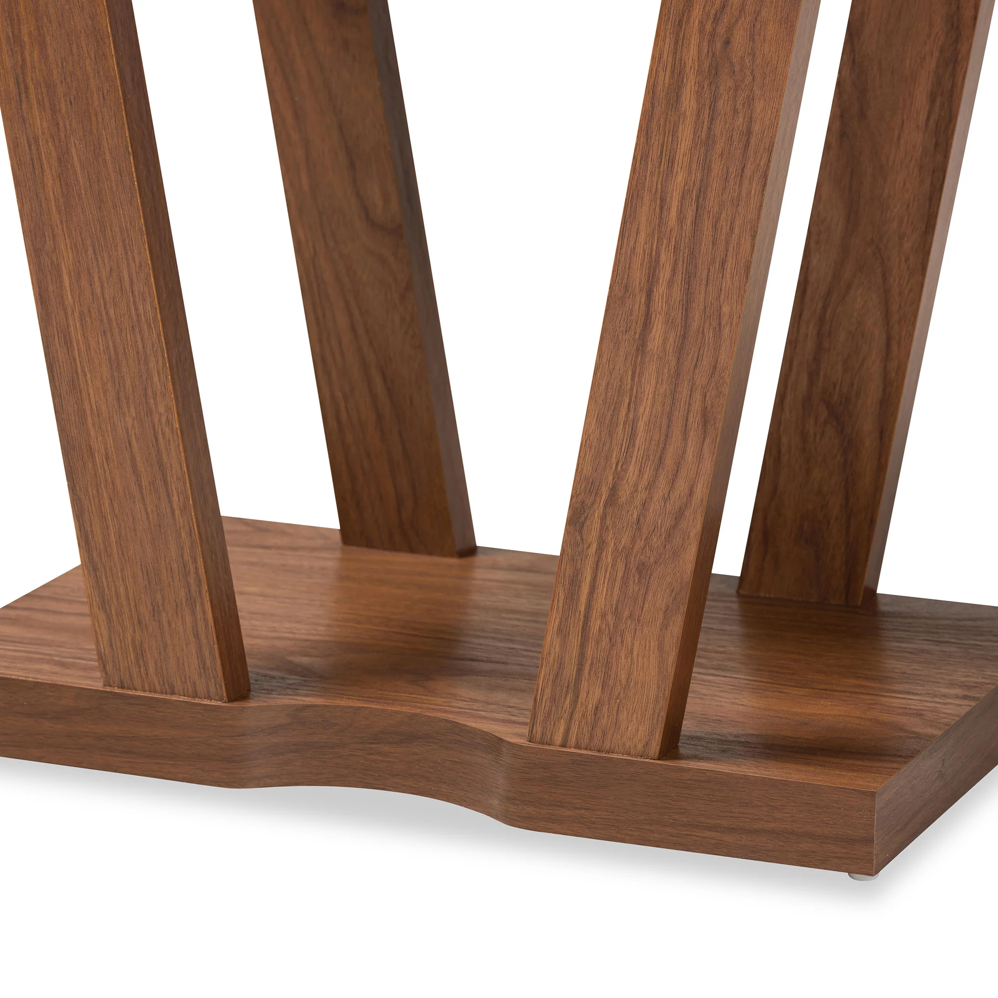Baxton Studio Boone Modern and Contemporary Walnut Brown Finished Wood Console Table - Image 6