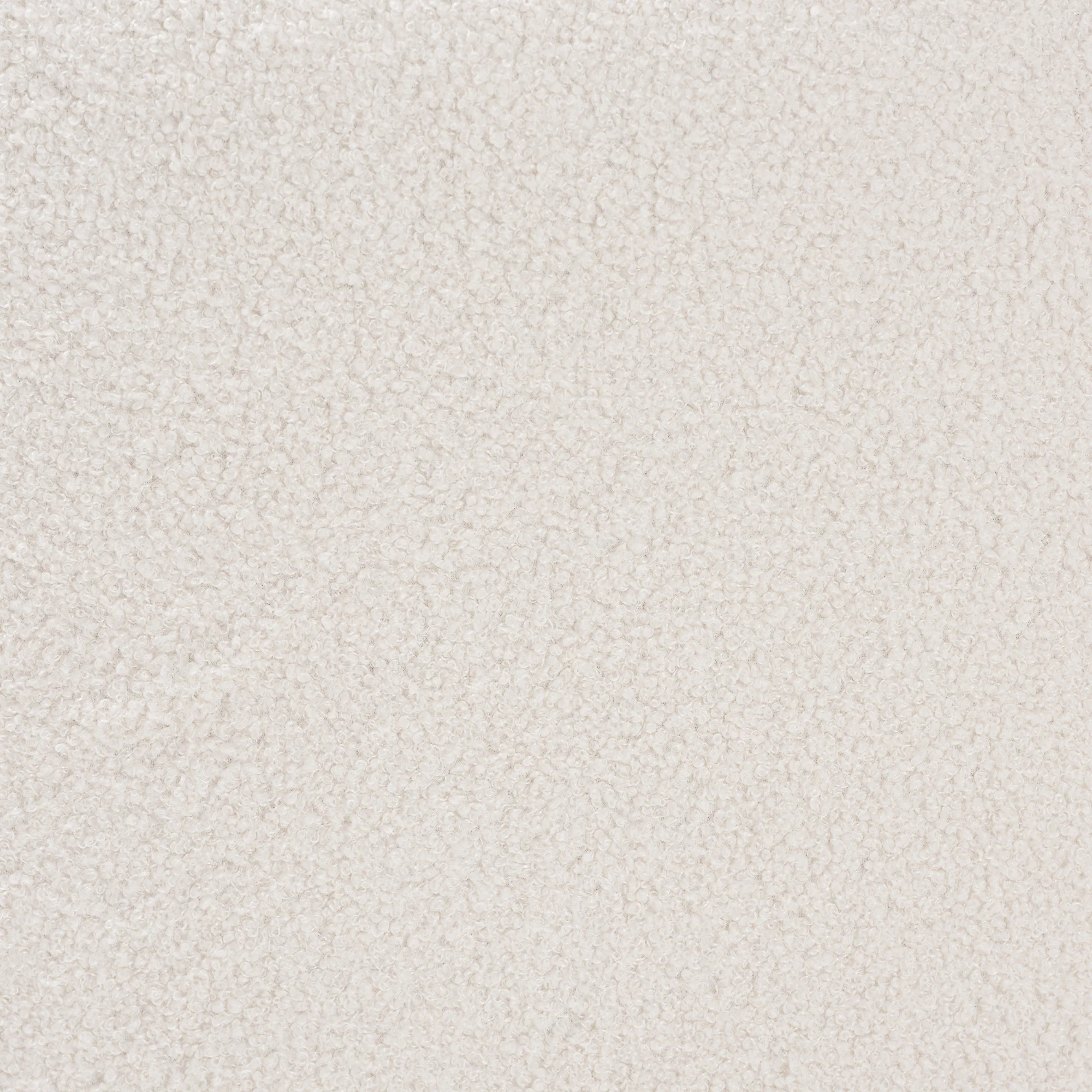 Baxton Studio Brielle Modern and Contemporary Ivory Boucle Upholstered and Natural Brown Finished Wood Ottoman - Image 6