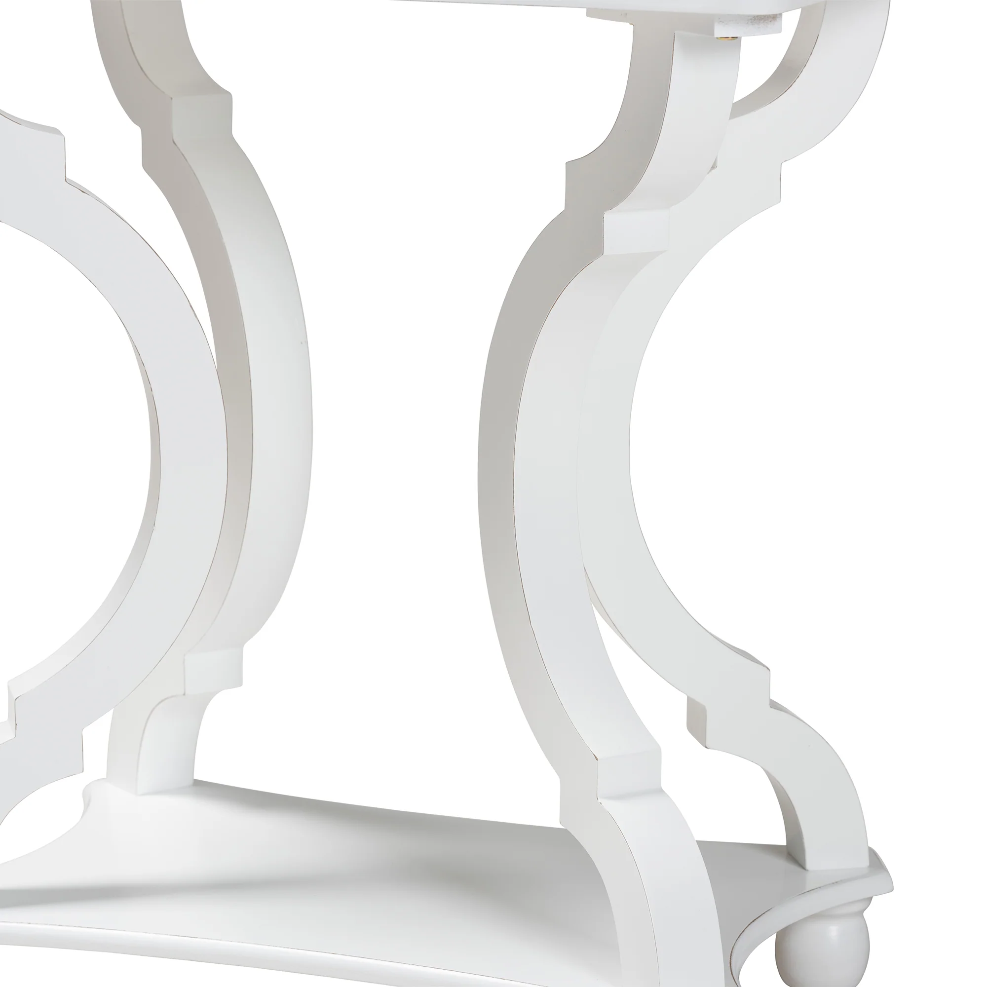 Baxton Studio Cianna Classic and Traditional White Wood End Table - Image 5