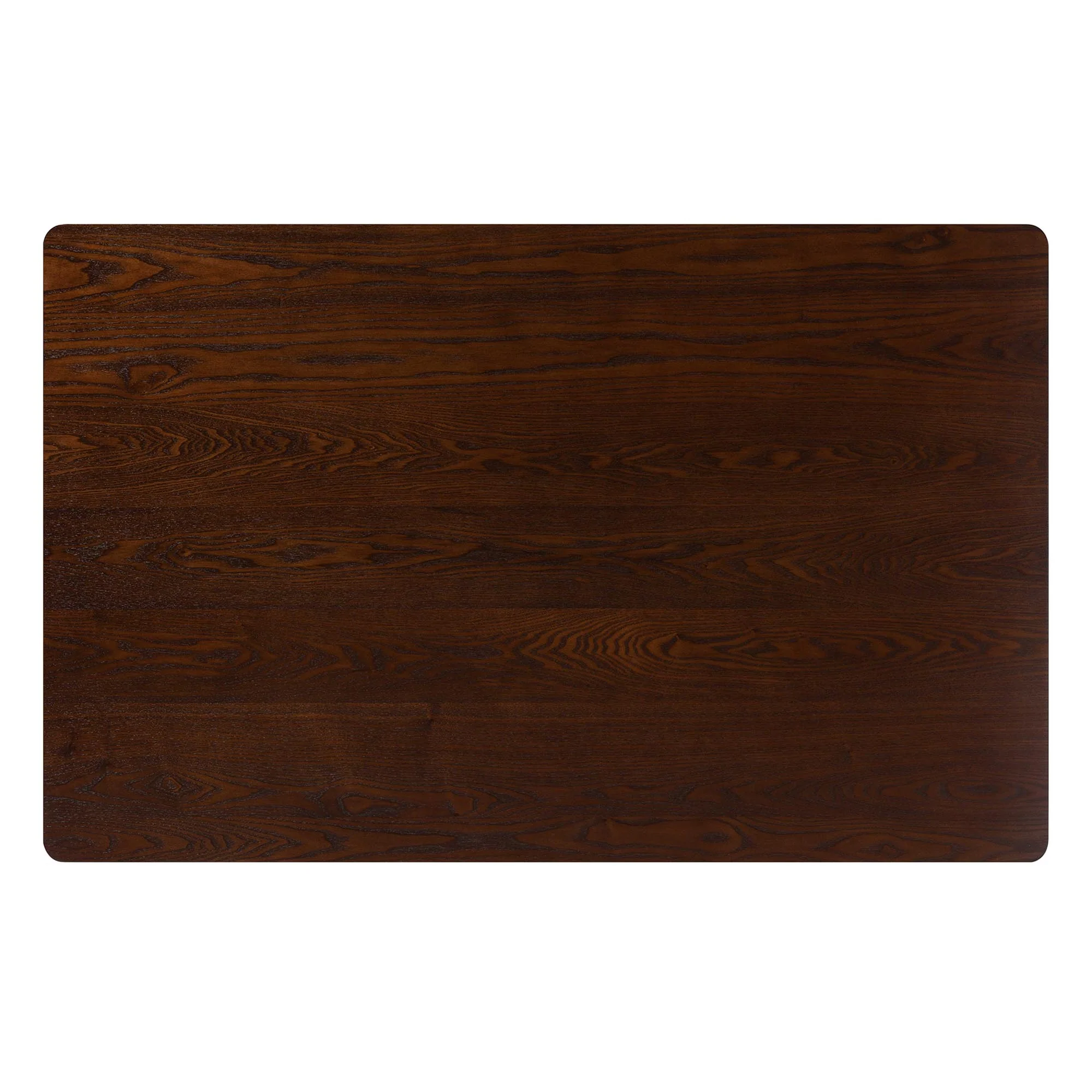 Baxton Studio Dannon Mid-Century Modern Grey Fabric and Walnut Brown Finished Wood 5-Piece Dining Set - Image 5