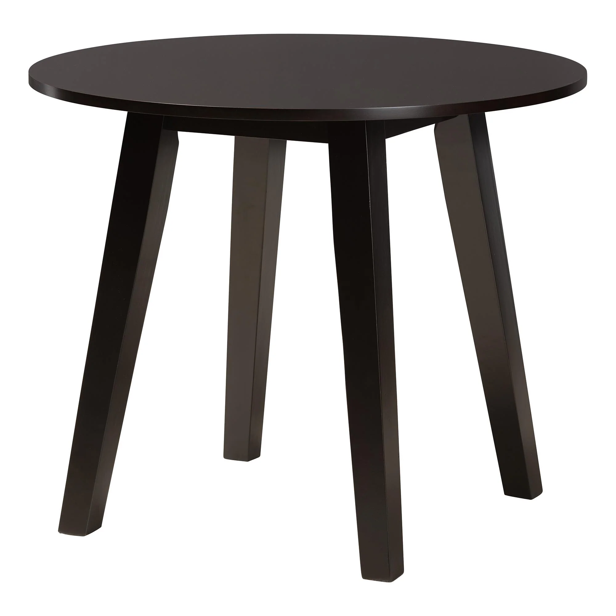 Baxton Studio Darina Modern Grey Fabric and Dark Brown Finished Wood 5-Piece Dining Set - Image 6