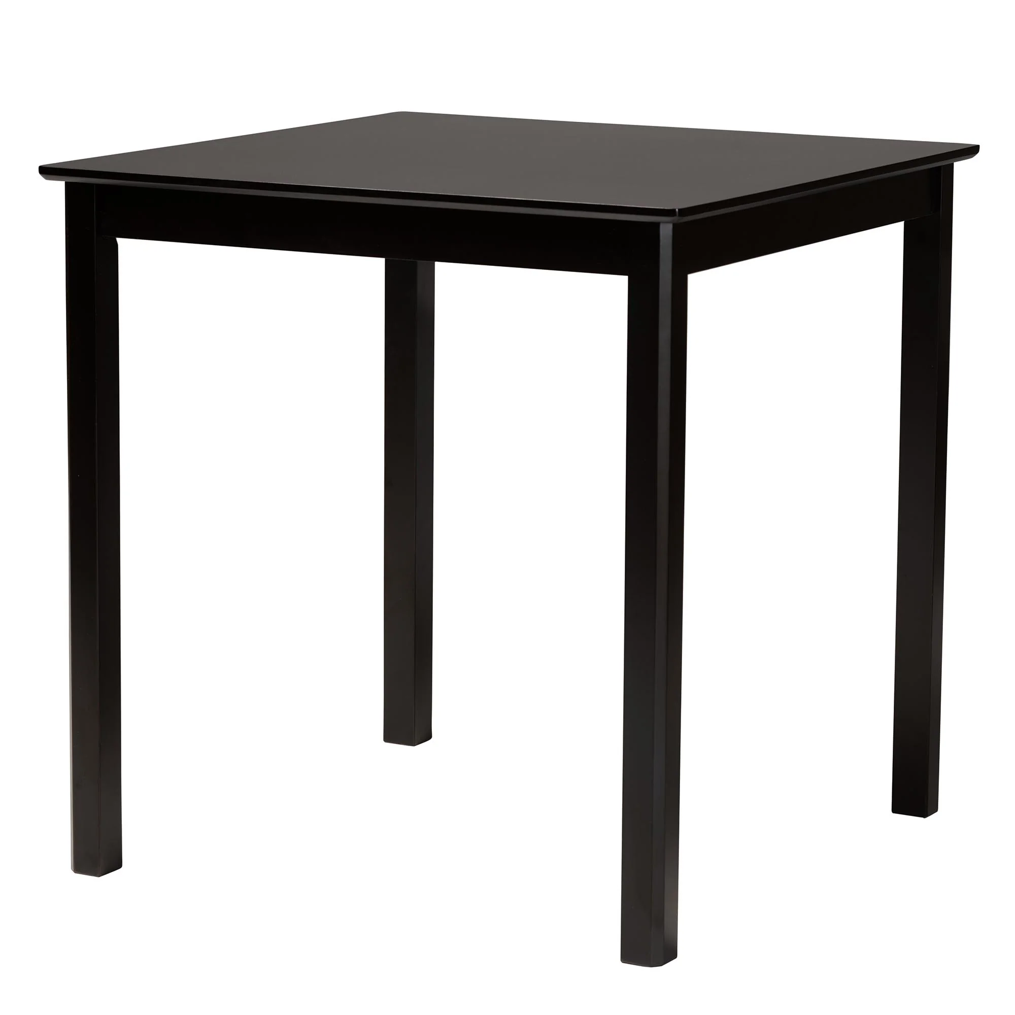 Baxton Studio Deanna Modern Beige Fabric and Dark Brown Finished Wood 5-Piece Pub Set - Image 16